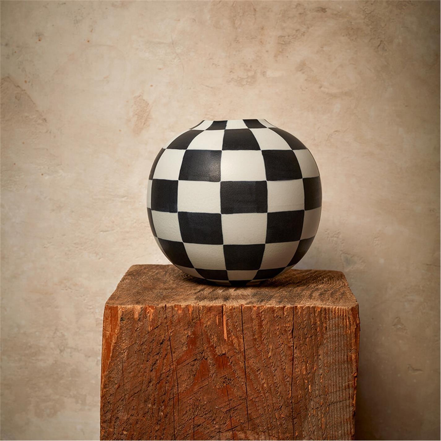 Black and White - LObjet - LObjet Damier Vase - 5