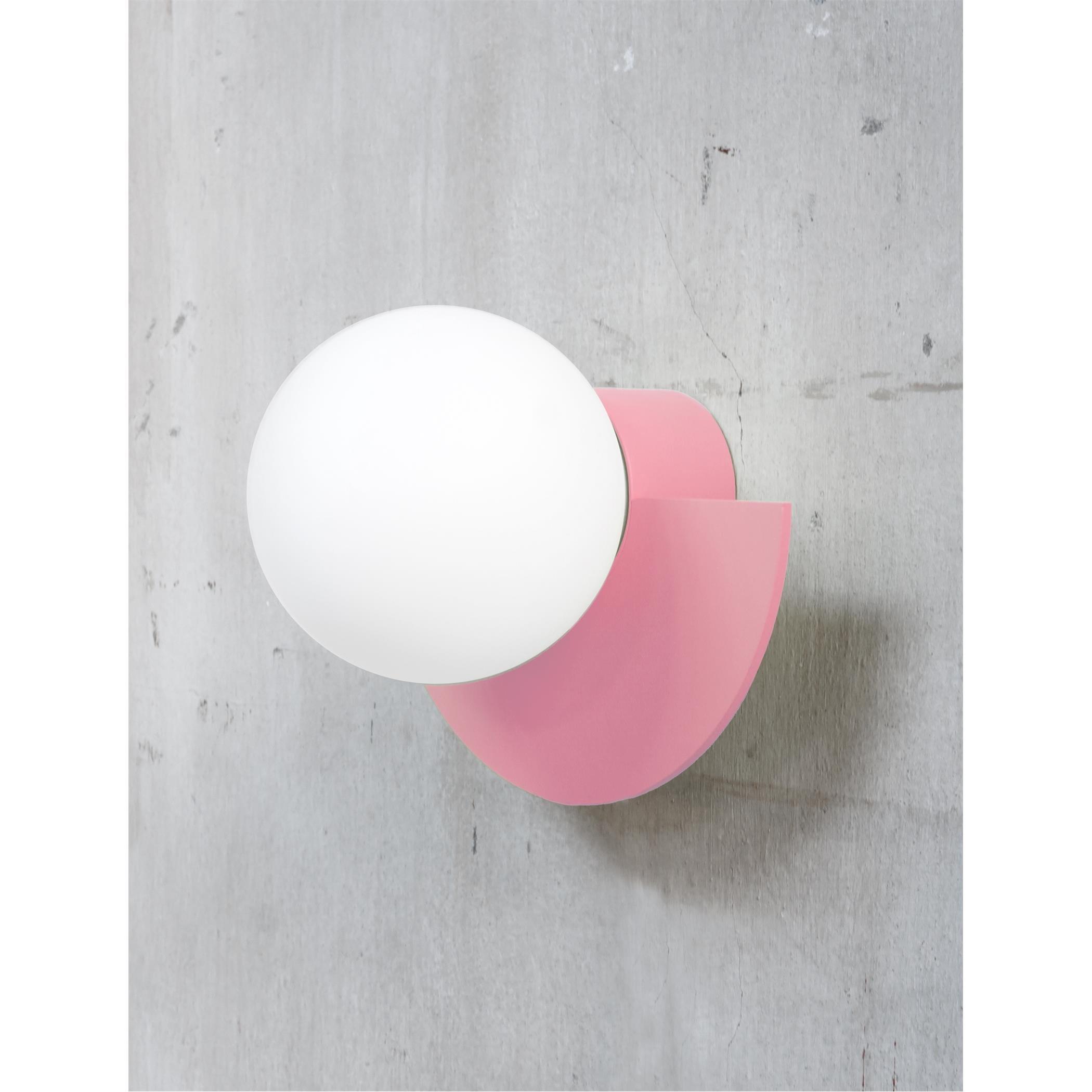 Pink - Swedish Ninja - Candy Little Circle Wall Light - 3