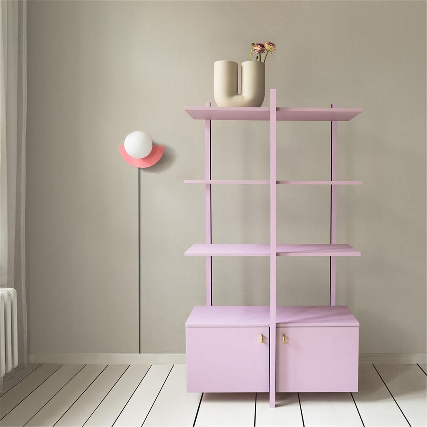 Pink - Swedish Ninja - Candy Little Circle Wall Light - 7