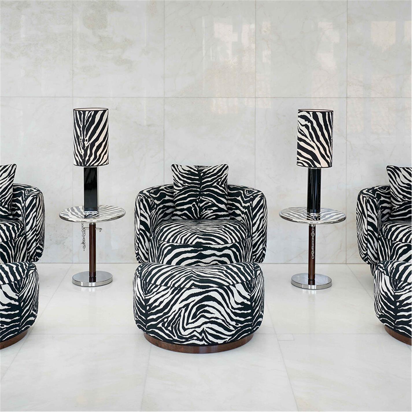 Zebra - Dolce and Gabbana Casa - Casa Planetario Mercurio Ottoman - 2