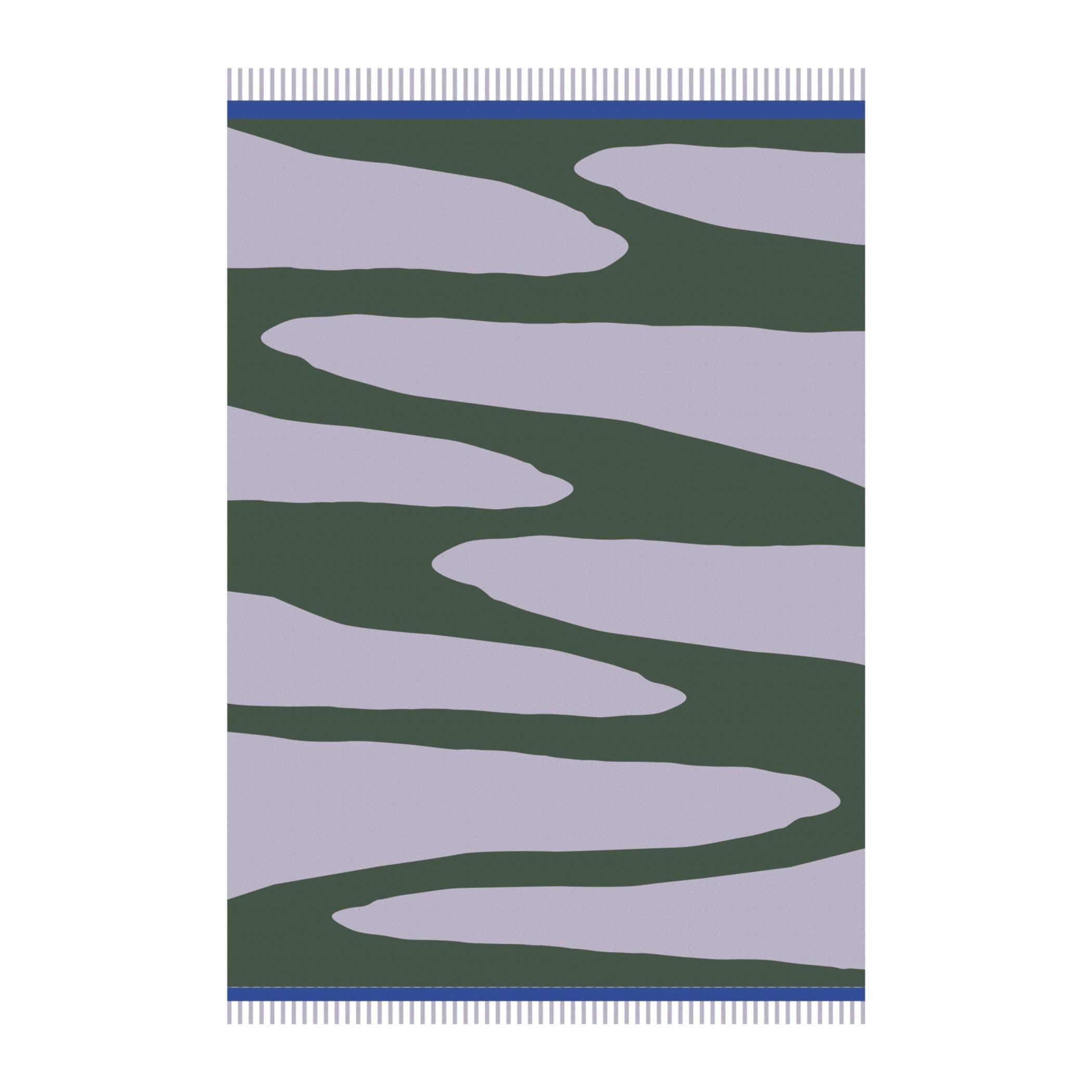 Lilac/Forest - Mette Ditmer Denmark - MetteDitmerDenmark Gallery Throw - 1