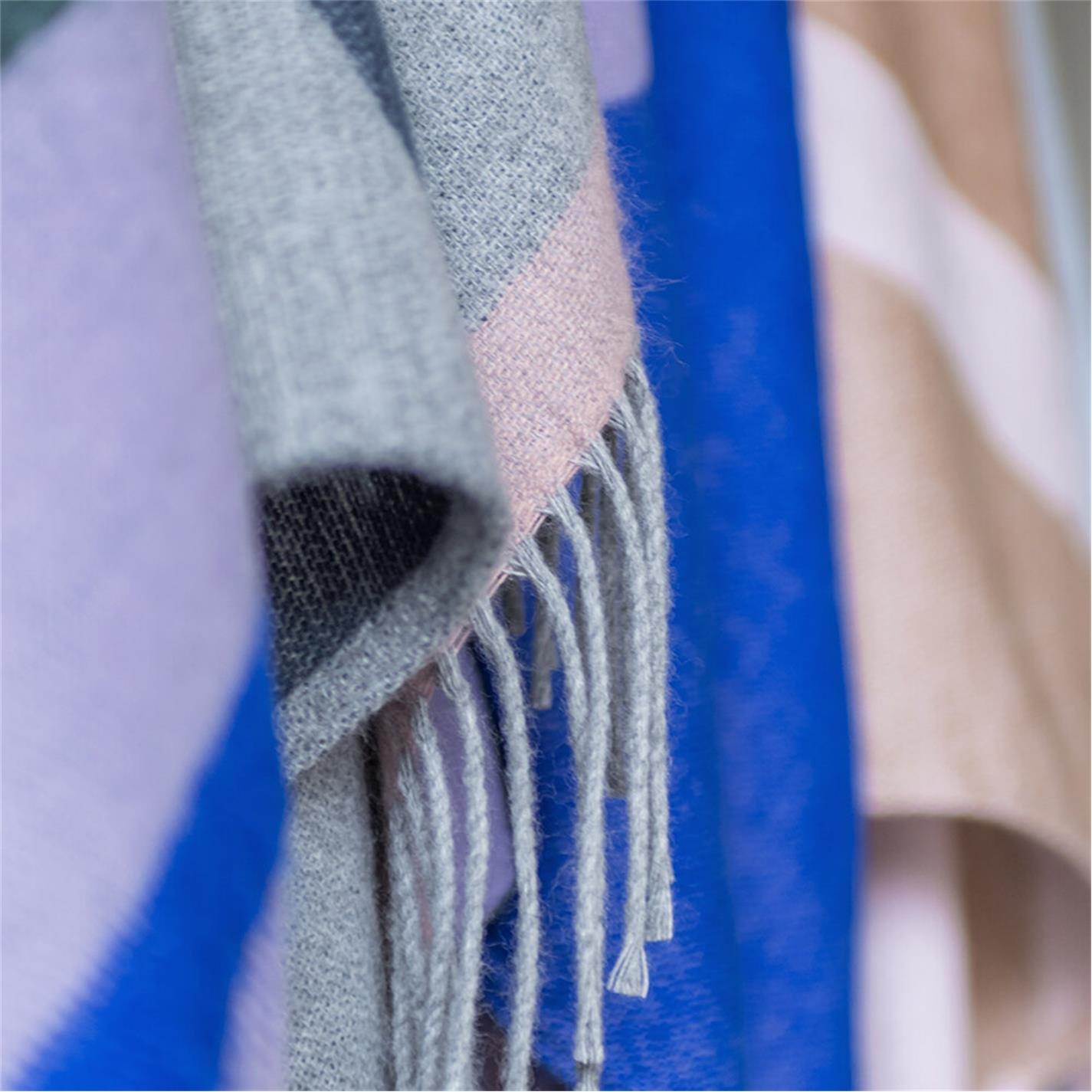 Lilac/Forest - Mette Ditmer Denmark - MetteDitmerDenmark Gallery Throw - 5