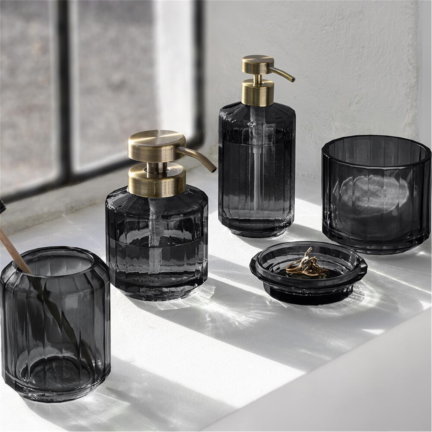Black - Mette Ditmer Denmark - MetteDitmerDenmark Vision Tall Soap Dispenser - 3