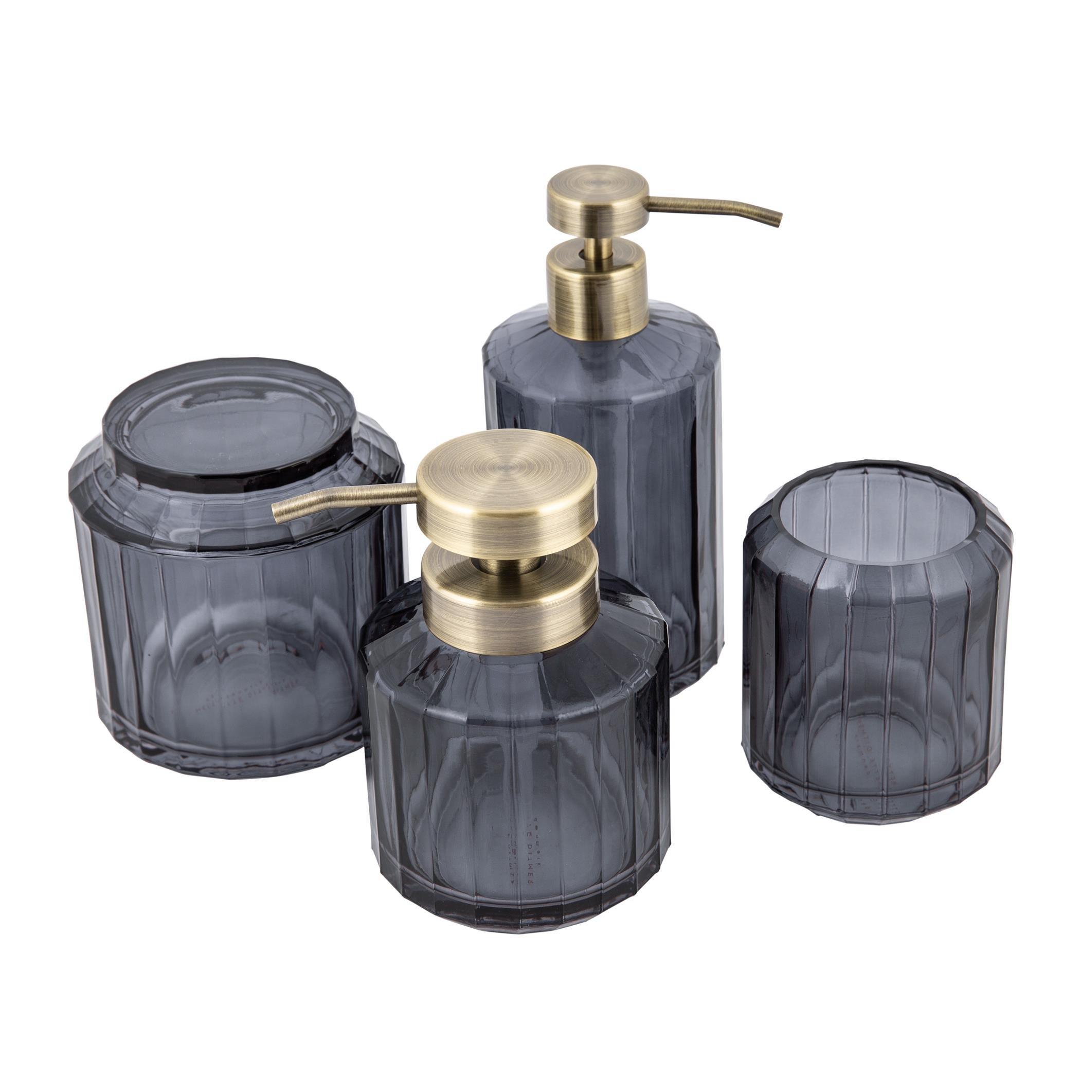 Black - Mette Ditmer Denmark - MetteDitmerDenmark Vision Tall Soap Dispenser - 5