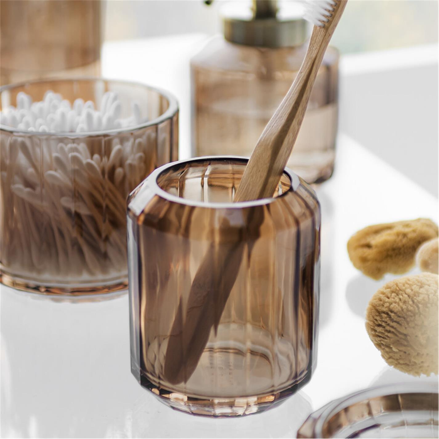 Amber - Mette Ditmer Denmark - Mette-Ditmer-Denmark Vision Glass Toothbrush Holder - 2