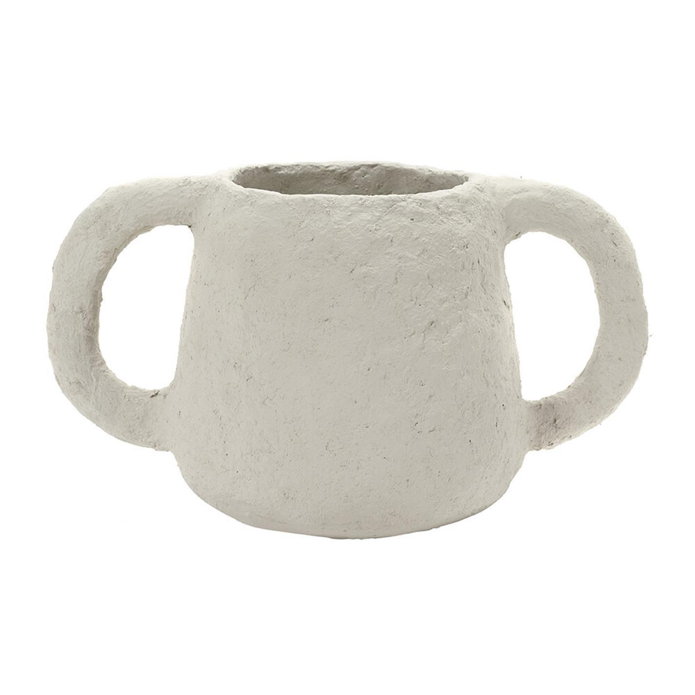 Serax  Marie Michielssen Papier-Mache Pot - Natural - Beige/Cream - Medium