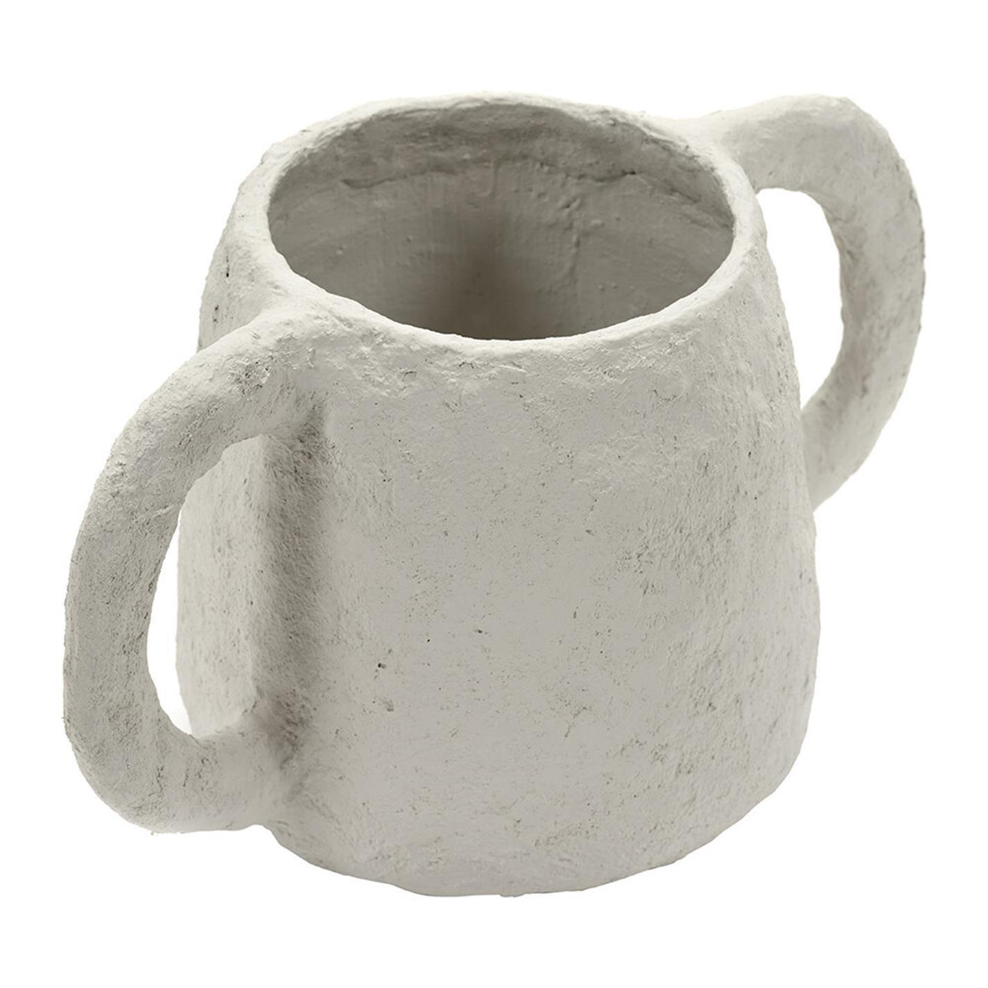 Beige/Cream - Serax - Marie Michielssen Papier-Mache Pot - Natural - 6