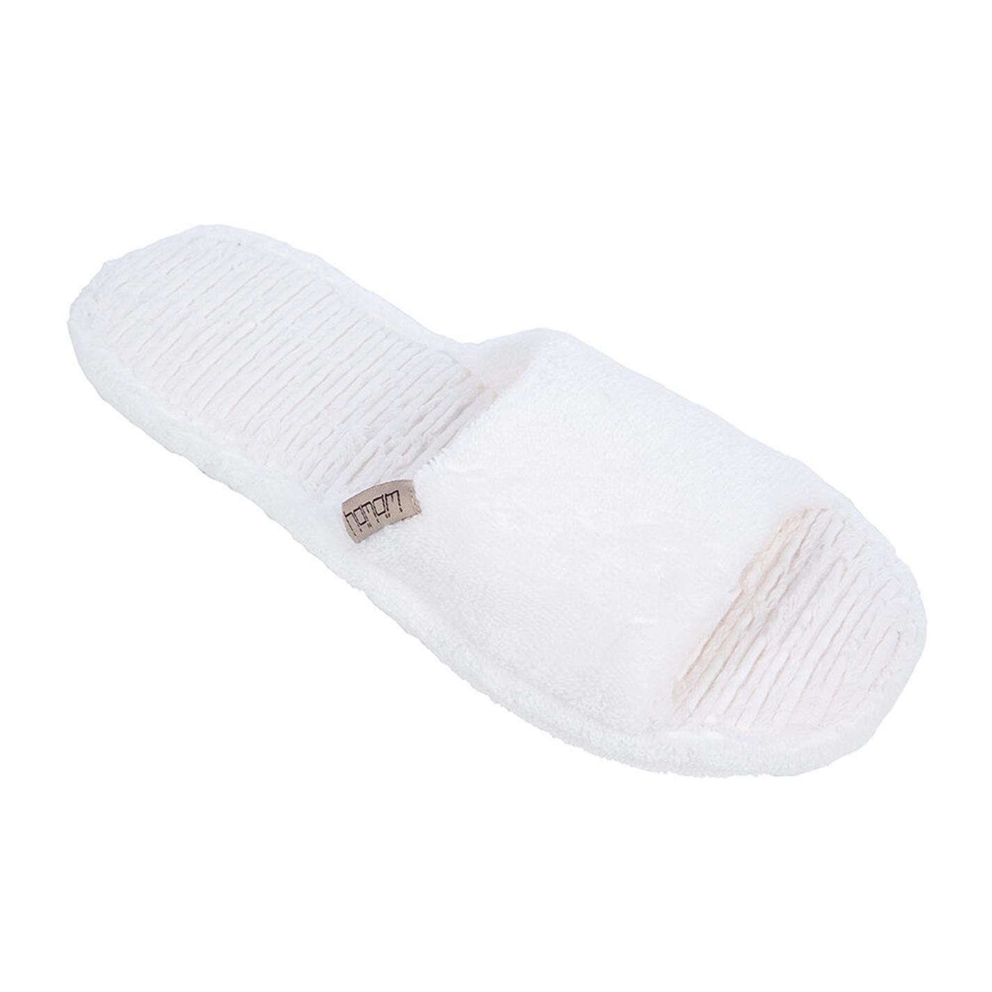 White - Hamam - Galata Organic Slippers - White - 3