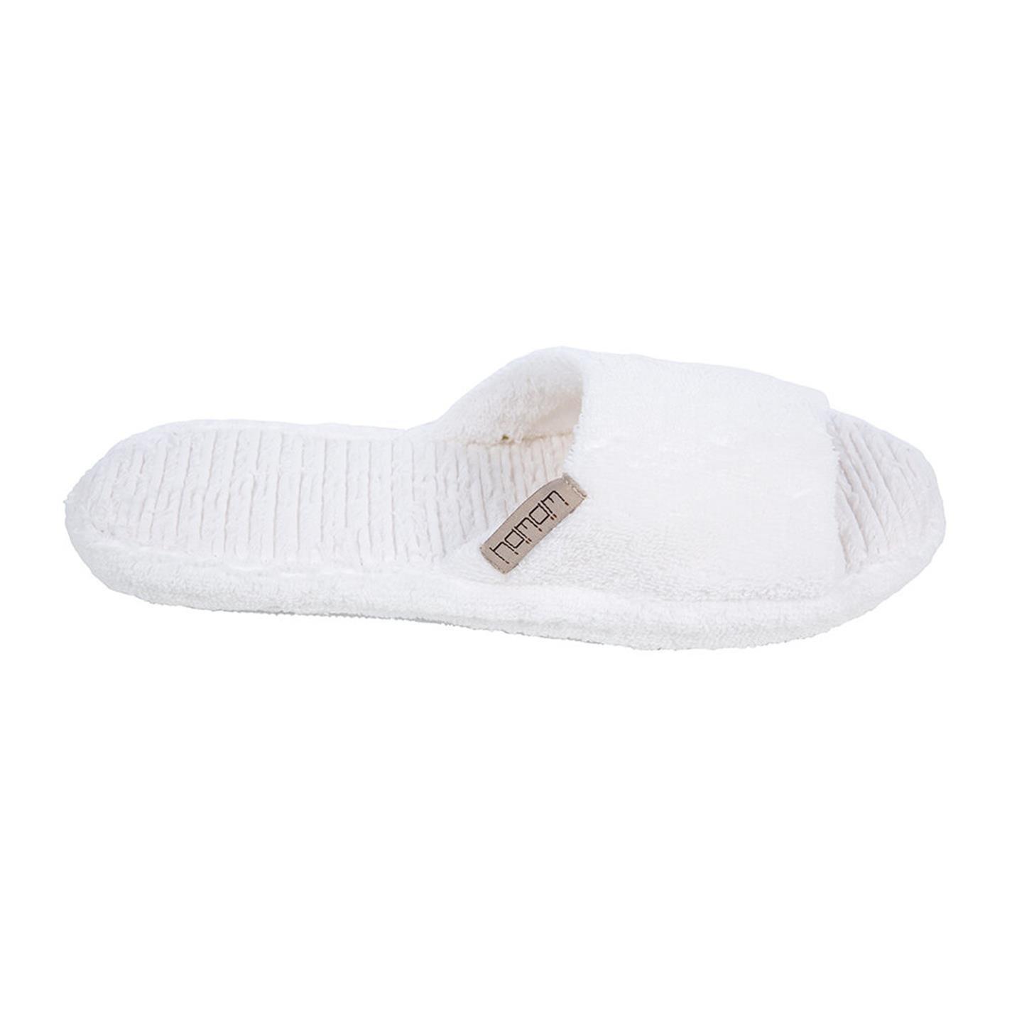 White - Hamam - Galata Organic Slippers - White - 4