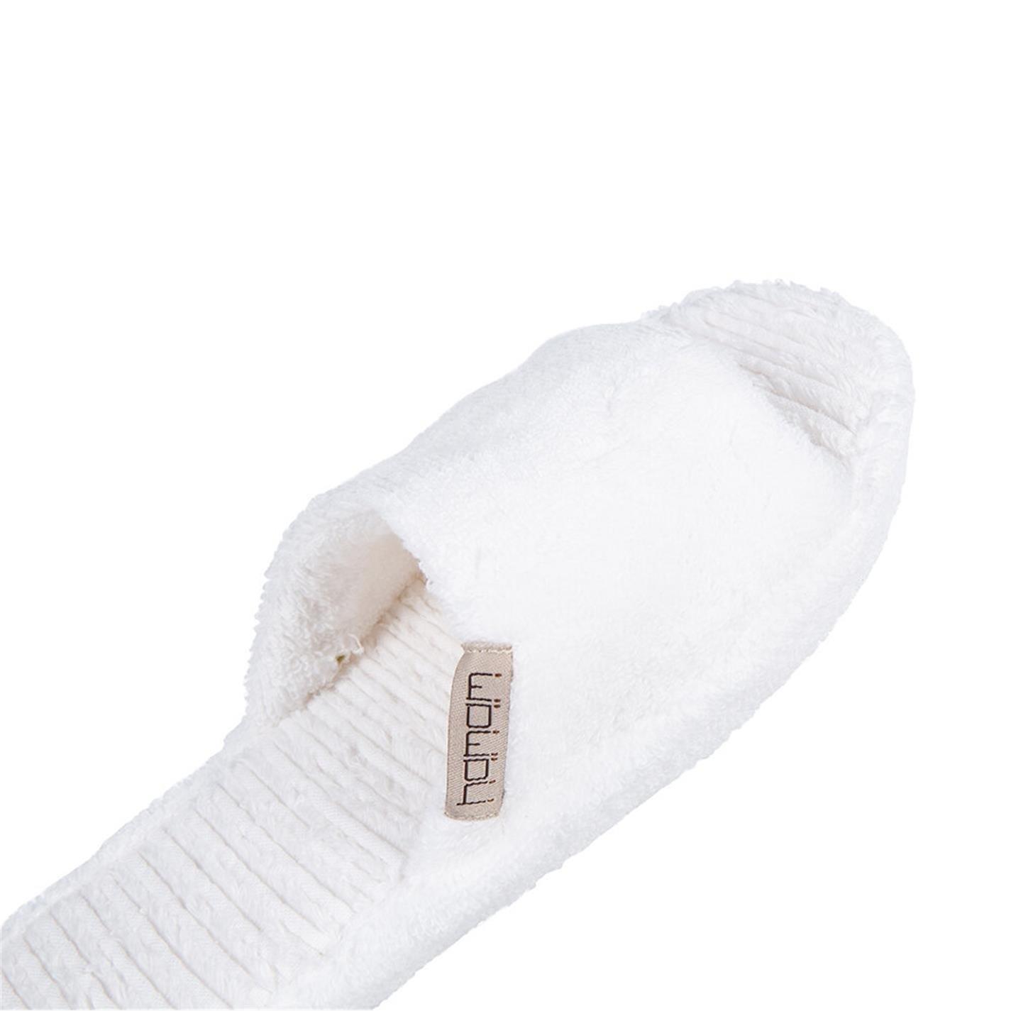 White - Hamam - Galata Organic Slippers - White - 6