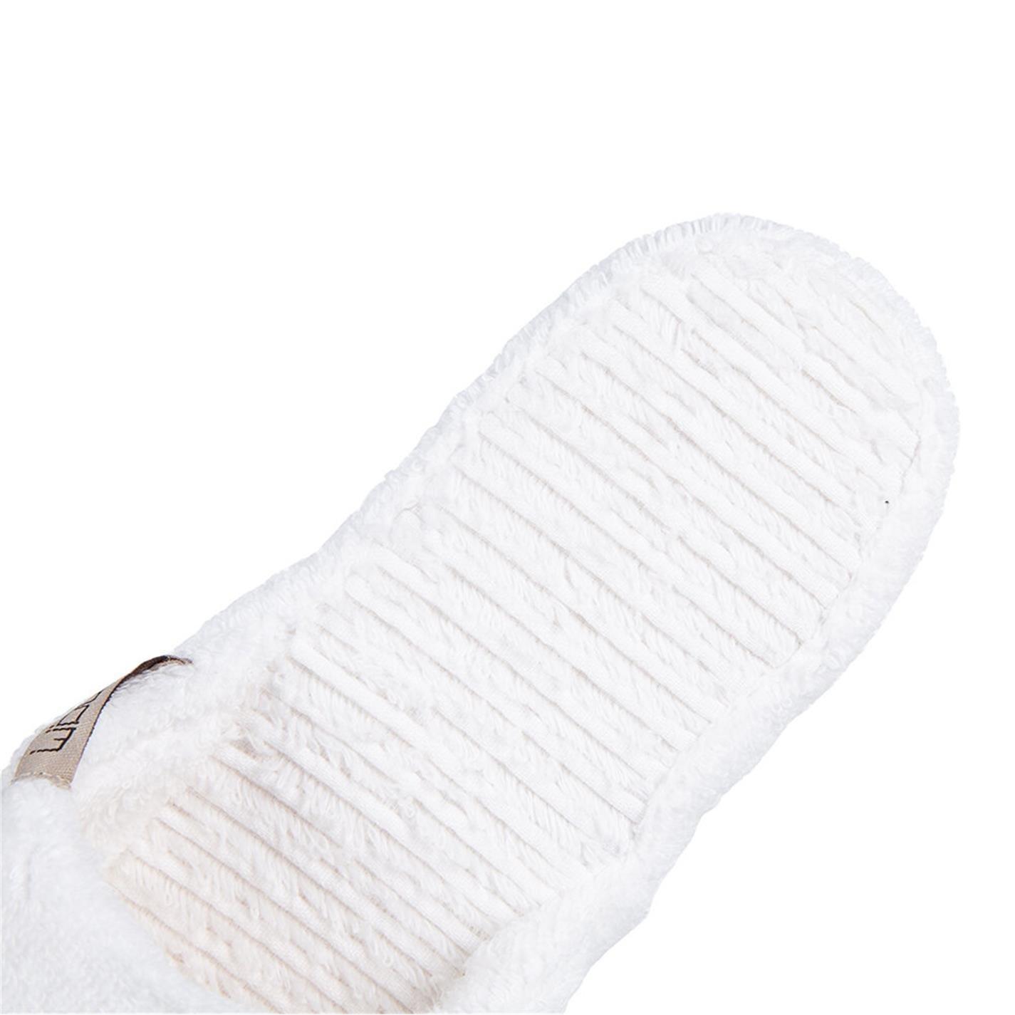 White - Hamam - Galata Organic Slippers - White - 7