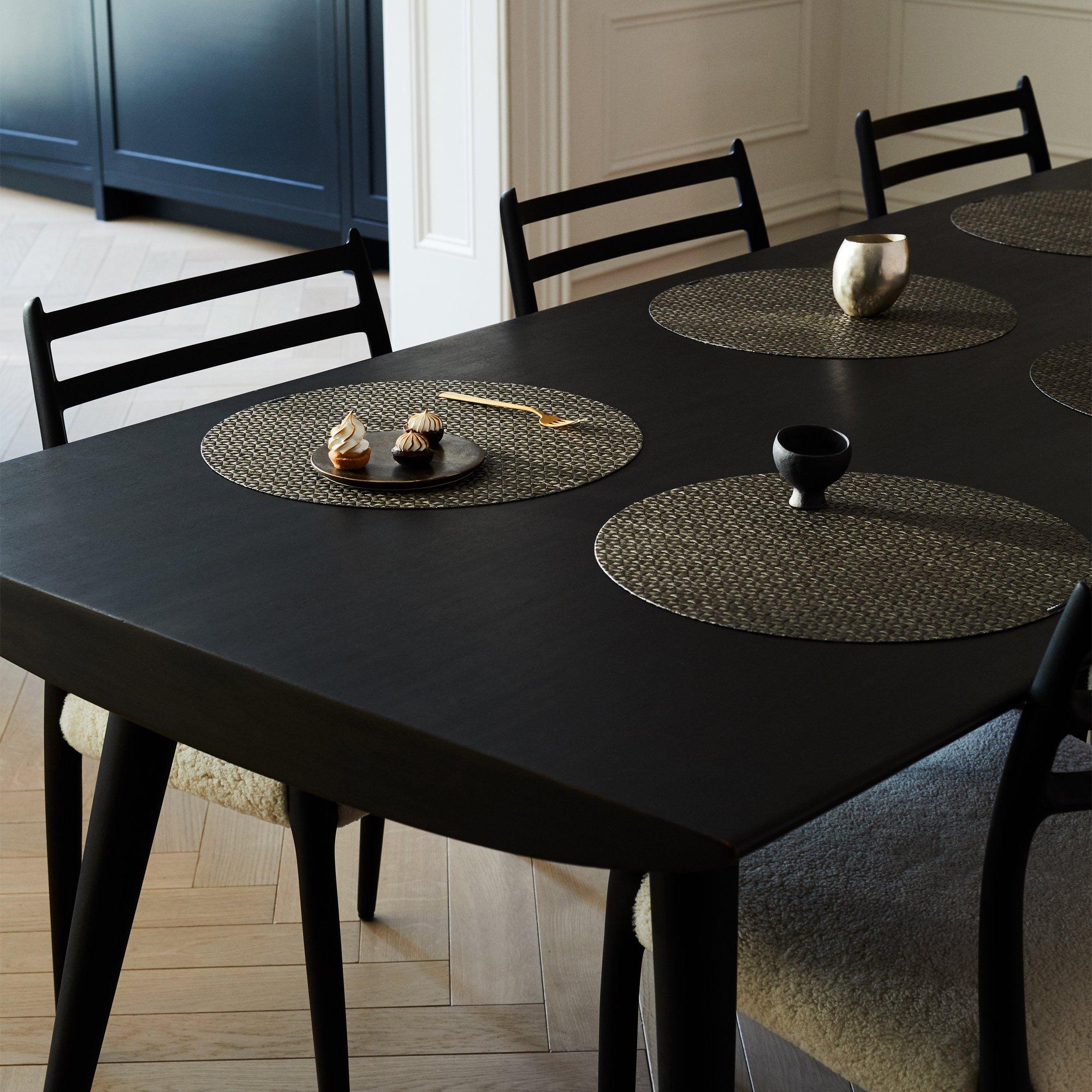 Cocoa - Chilewich - Origami Round Placemat - 2