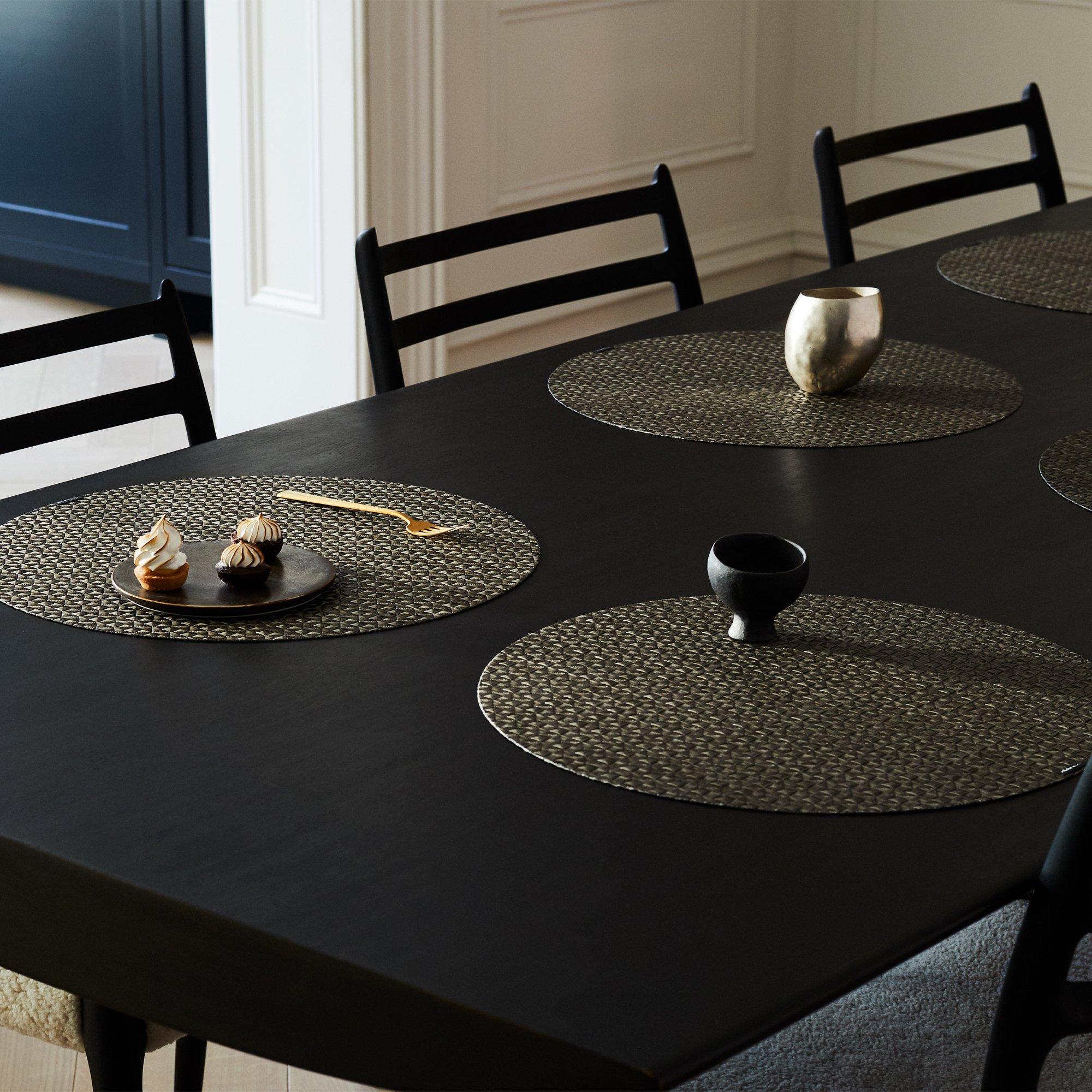 Cocoa - Chilewich - Origami Round Placemat - 3