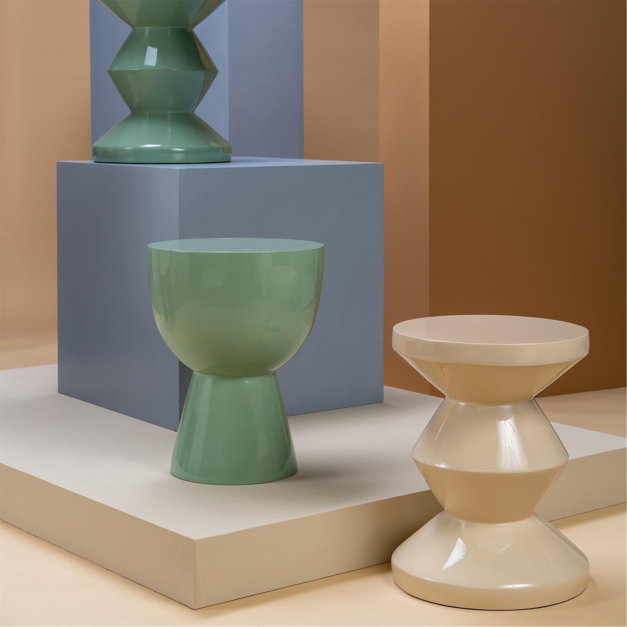 Beige - Pols Potten - Zag Stool - 2