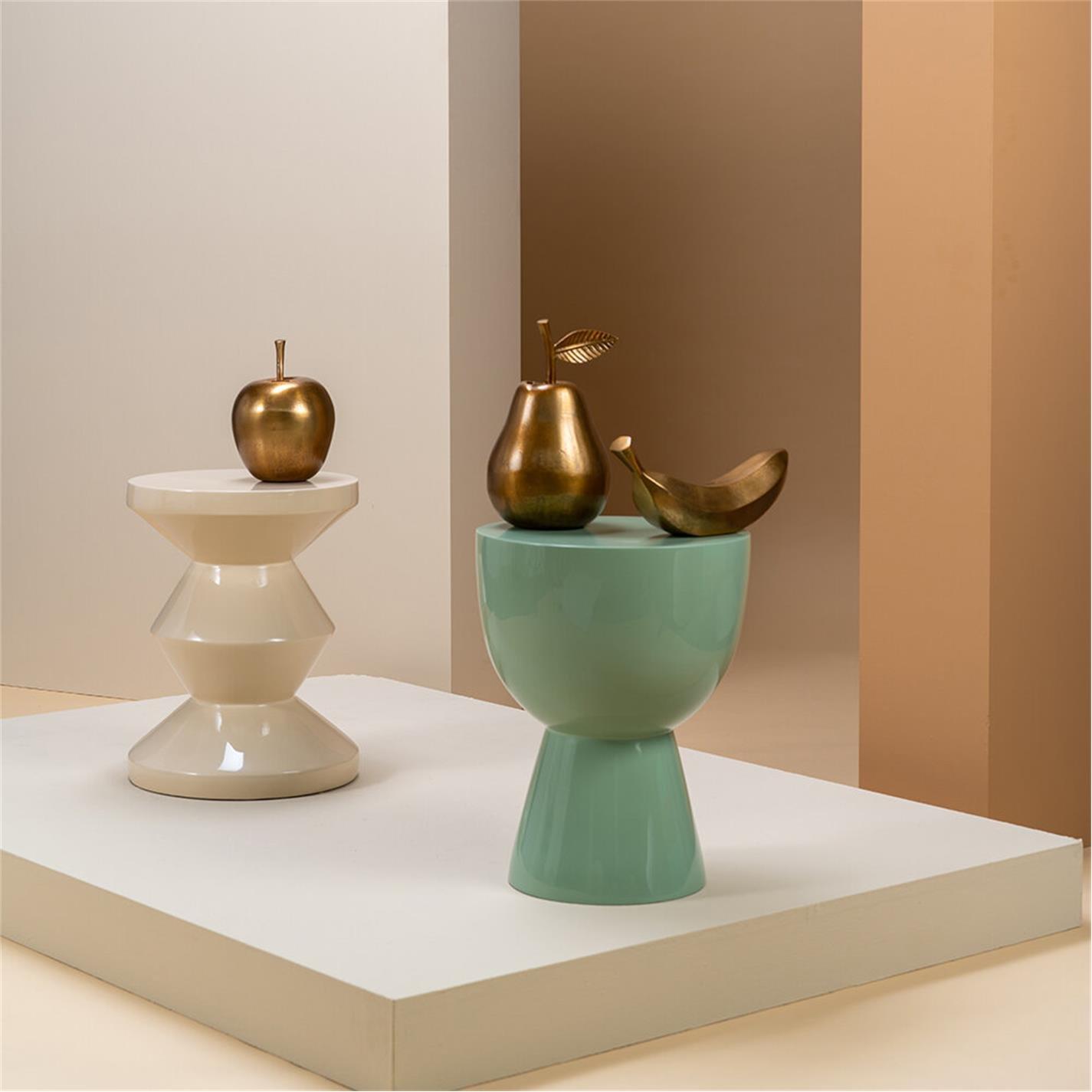 Beige - Pols Potten - Zag Stool - 3