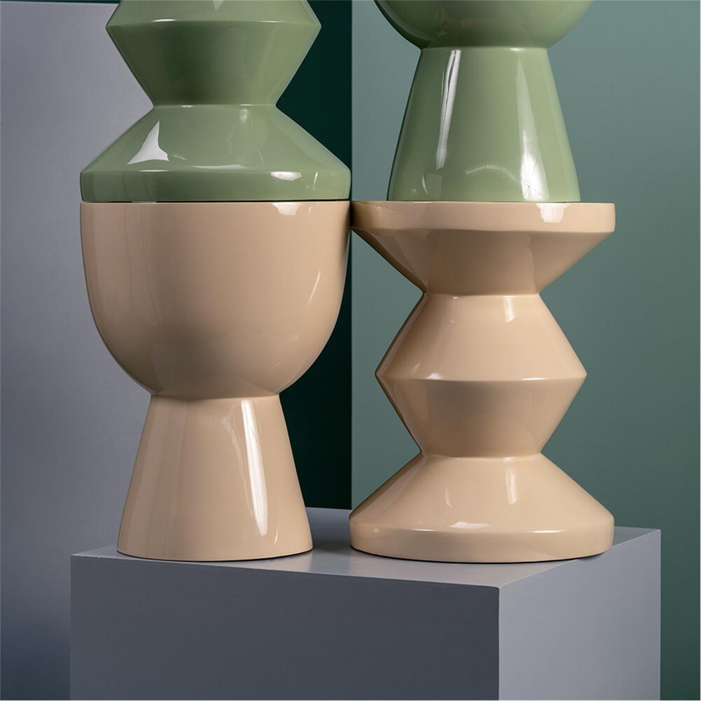 Beige - Pols Potten - Zag Stool - 4