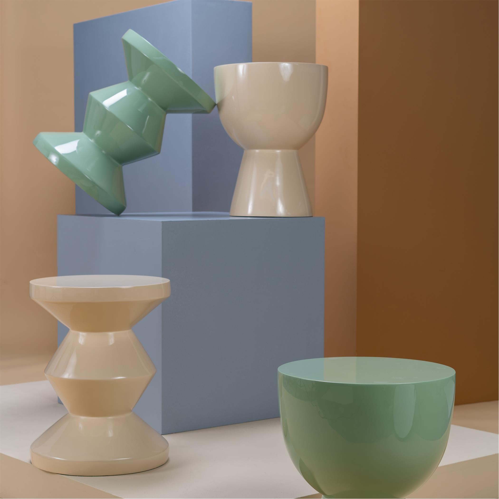 Beige - Pols Potten - Zag Stool - 6