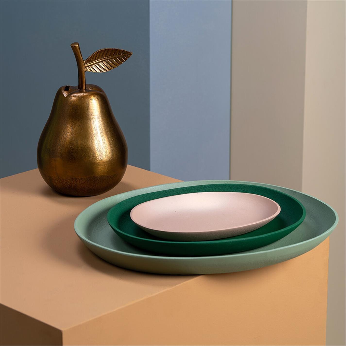 Green - Pols Potten - PolsPotten Greek Tray - Set of 3 - 6