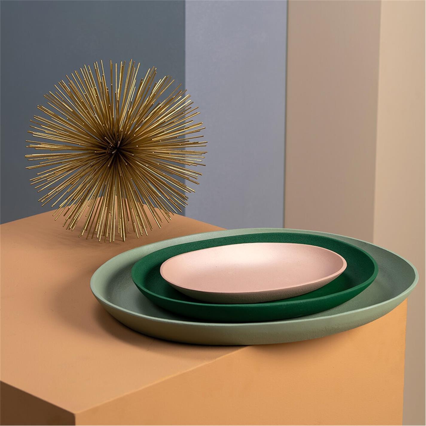 Green - Pols Potten - PolsPotten Greek Tray - Set of 3 - 9