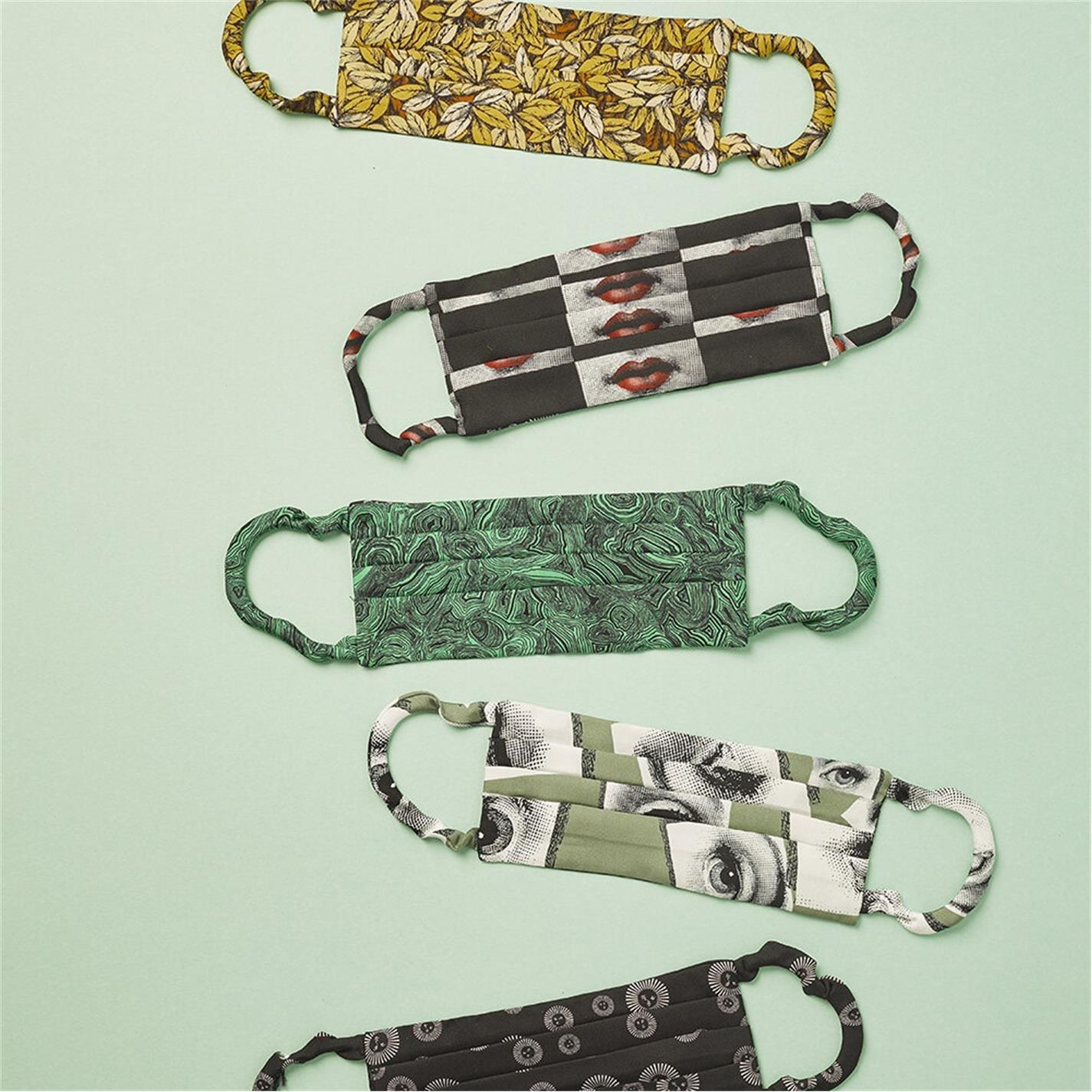 Foglie - Fornasetti - Printed Face Mask - 3