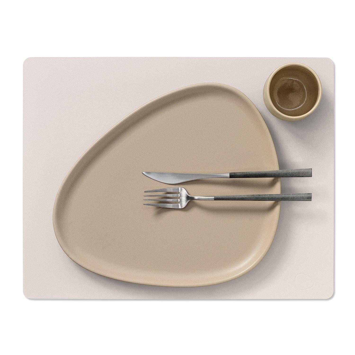 Soft Nude - LIND DNA - Nupo Square Table Mat - Set of 4 - 3