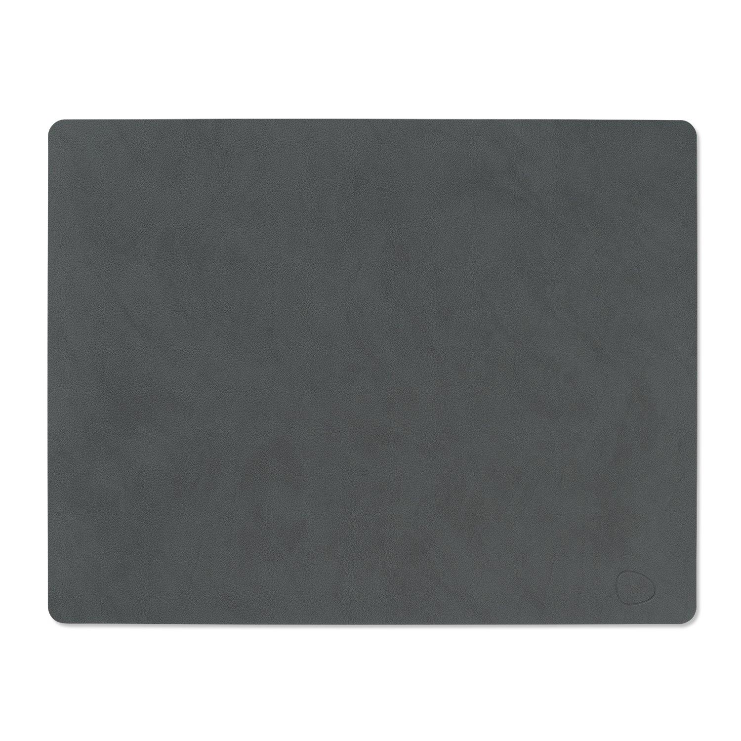 Anthracite - LIND DNA - LINDDNA Nupo Square Table Mat - Set of 4 - 2