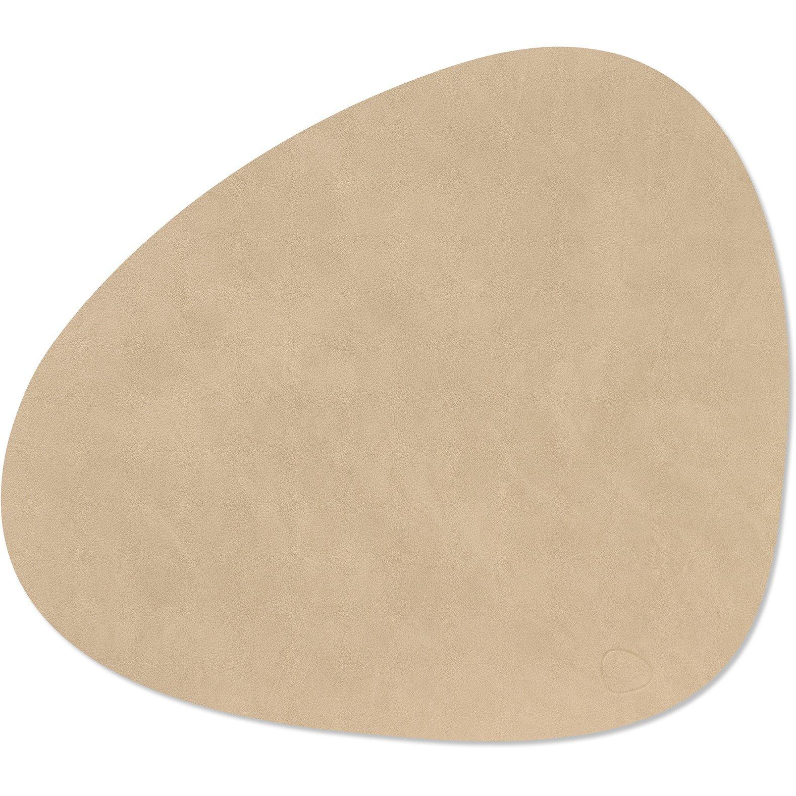 Sand - LIND DNA - LINDDNA Nupo Curve Table Mat - Set of 4 - 2