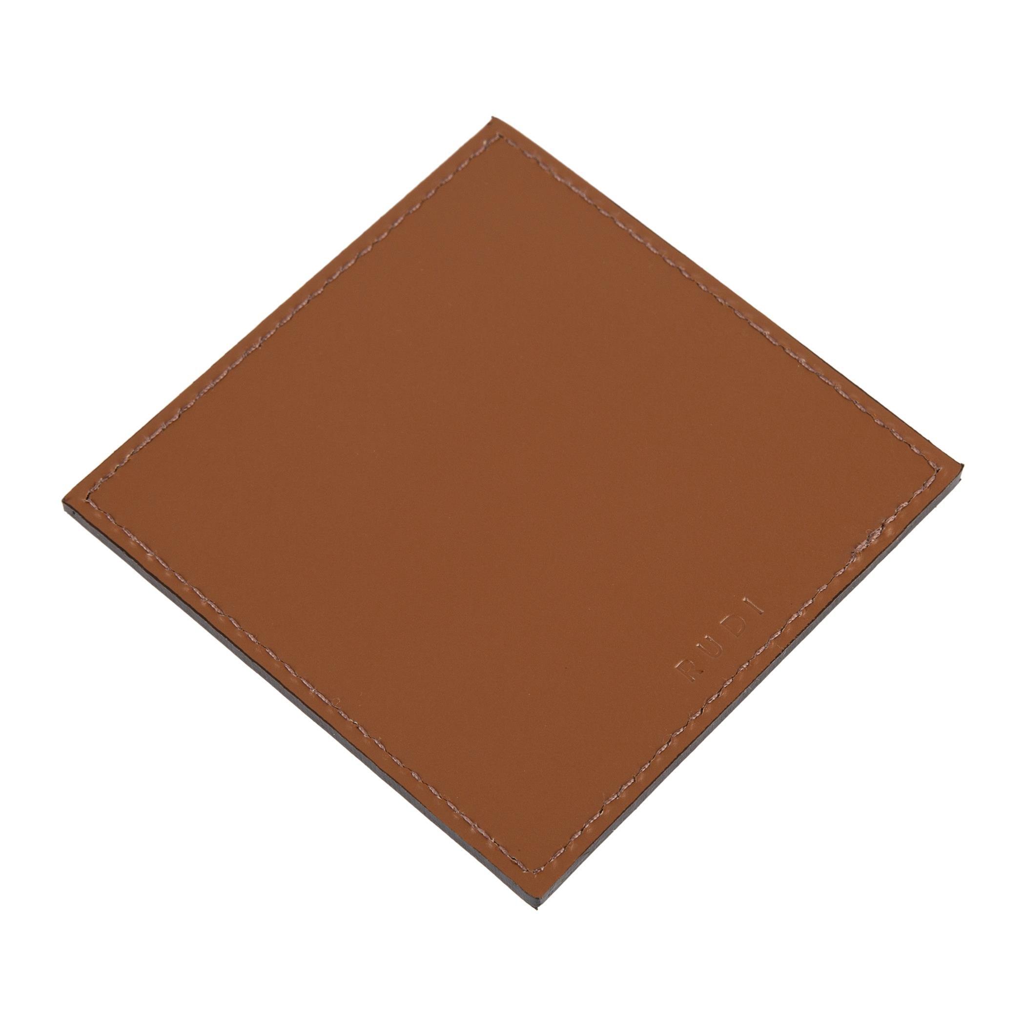 Cognac - Rudi - Acquerello Square Coaster - Set of 12 - 4