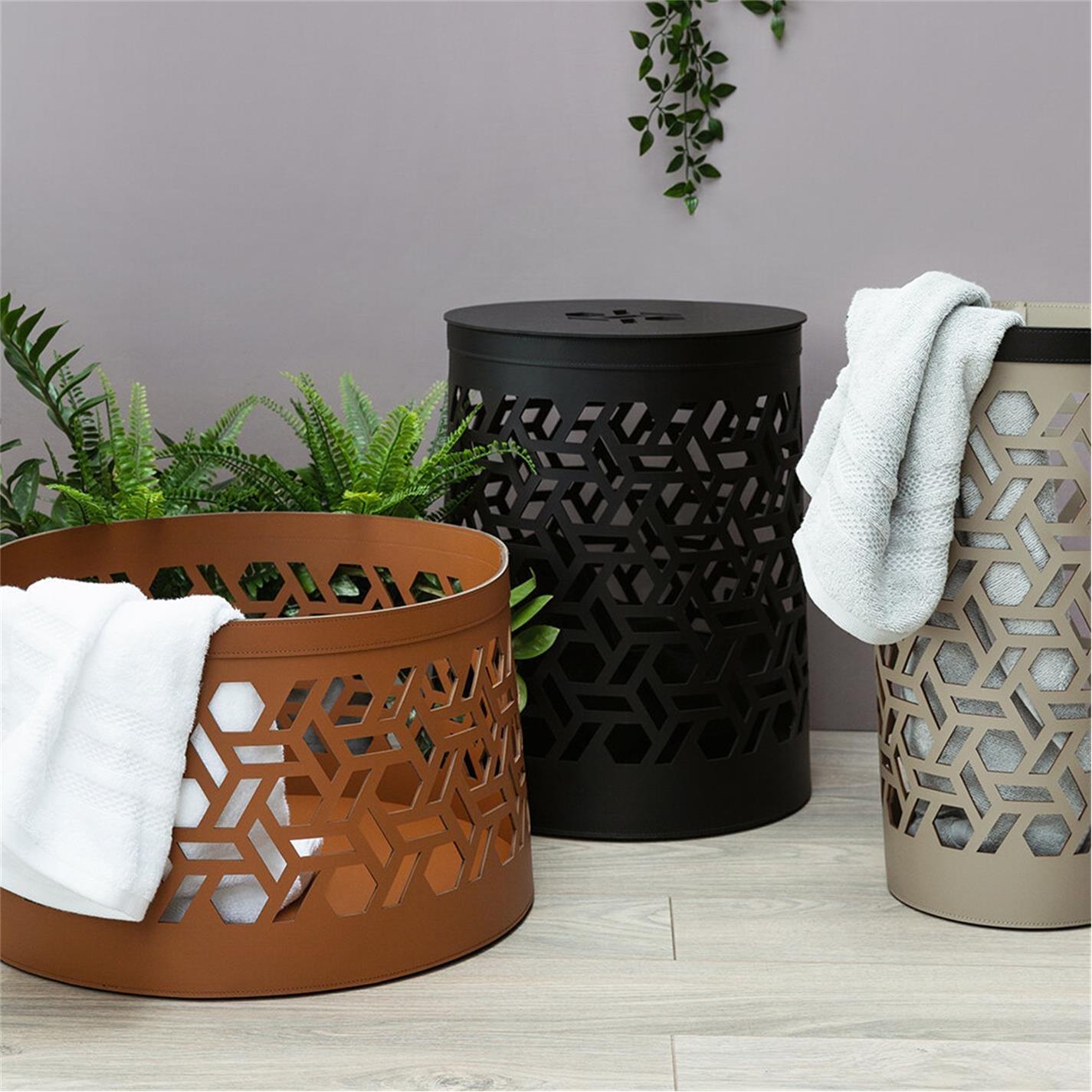 Cognac - Rudi - Vienna Round Basket - Small - 2