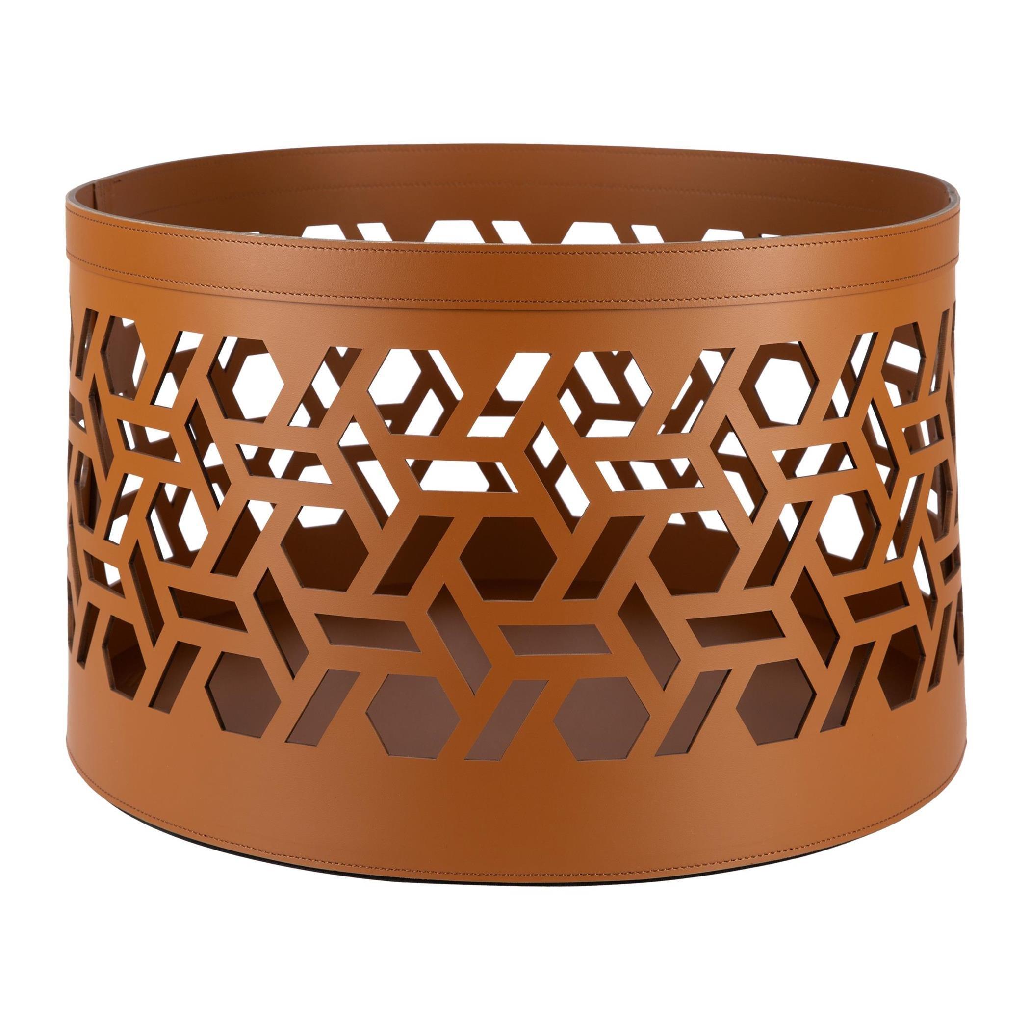 Cognac - Rudi - Vienna Round Basket - Small - 4