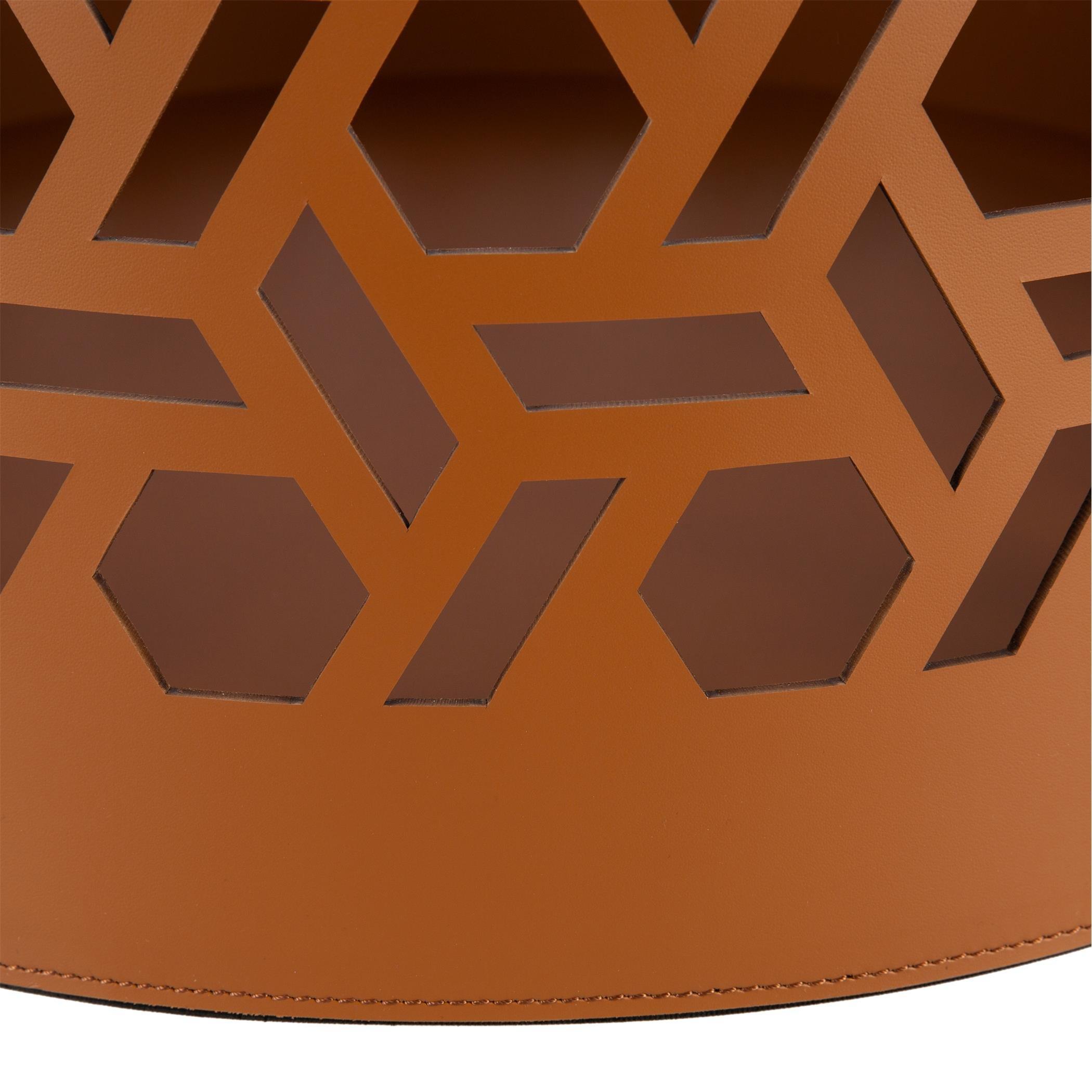 Cognac - Rudi - Vienna Round Basket - Small - 5