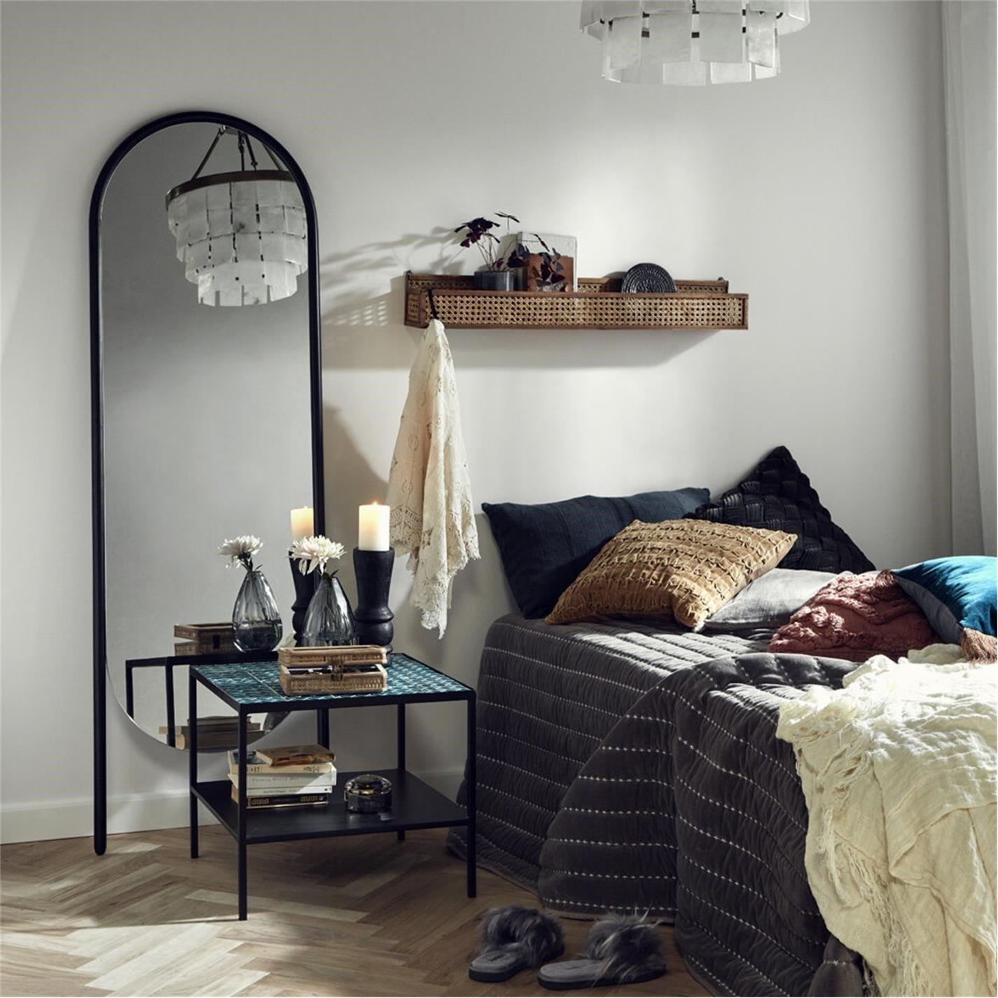 Beige - Nordal - Shelfi Rattan Shelf - Natural - 2