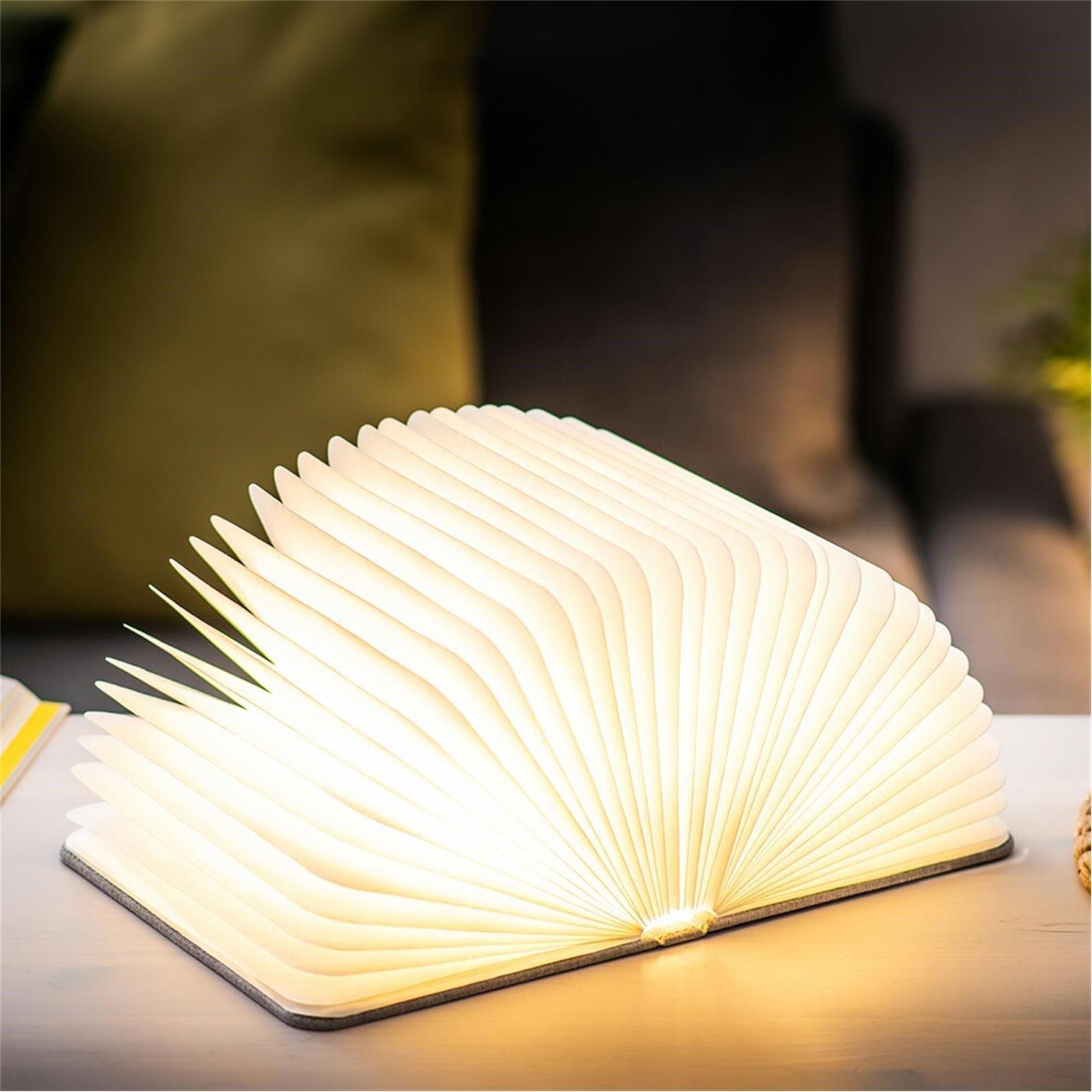 Urban Grey - Gingko - Linen Large Smart Book Light - 1