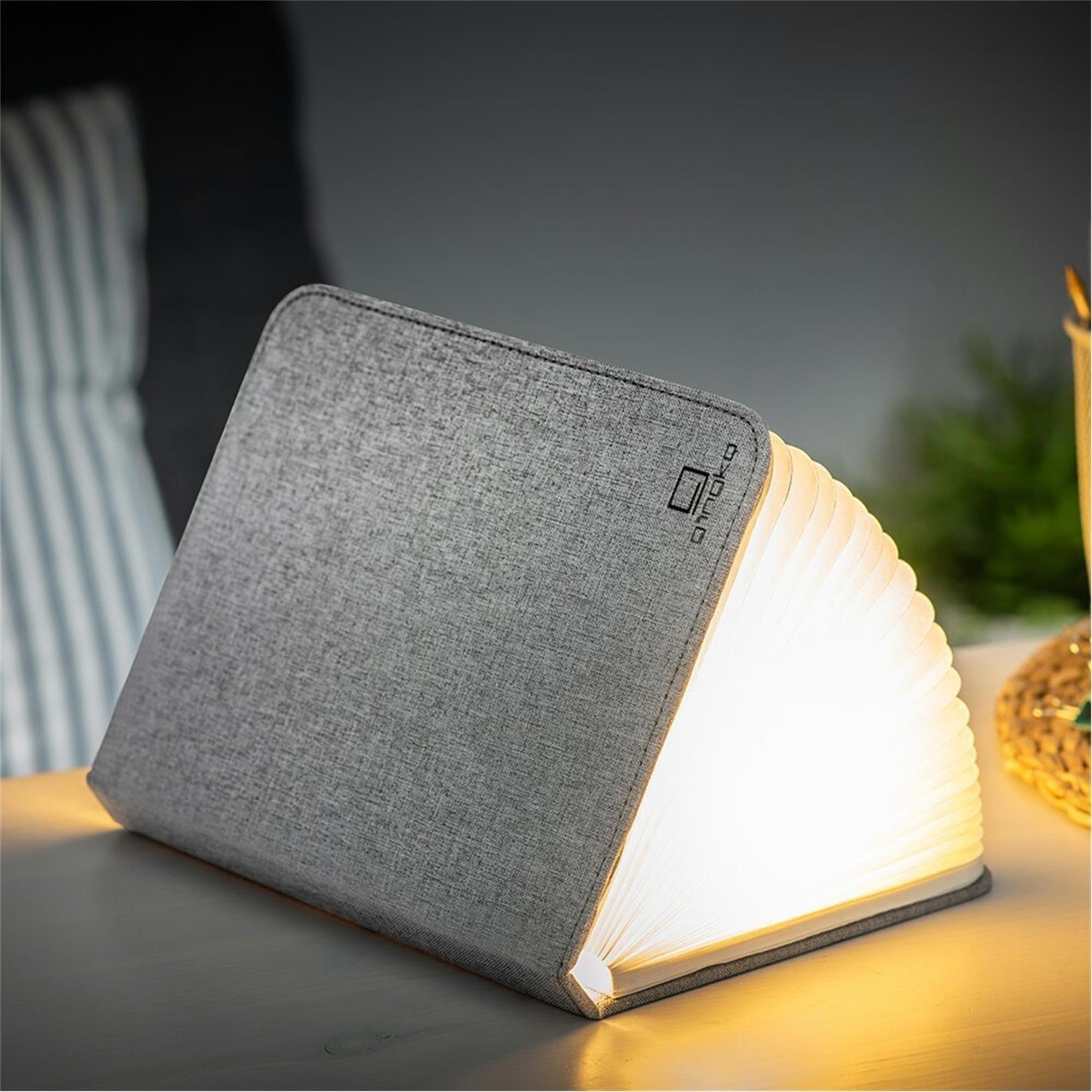Urban Grey - Gingko - Linen Large Smart Book Light - 2