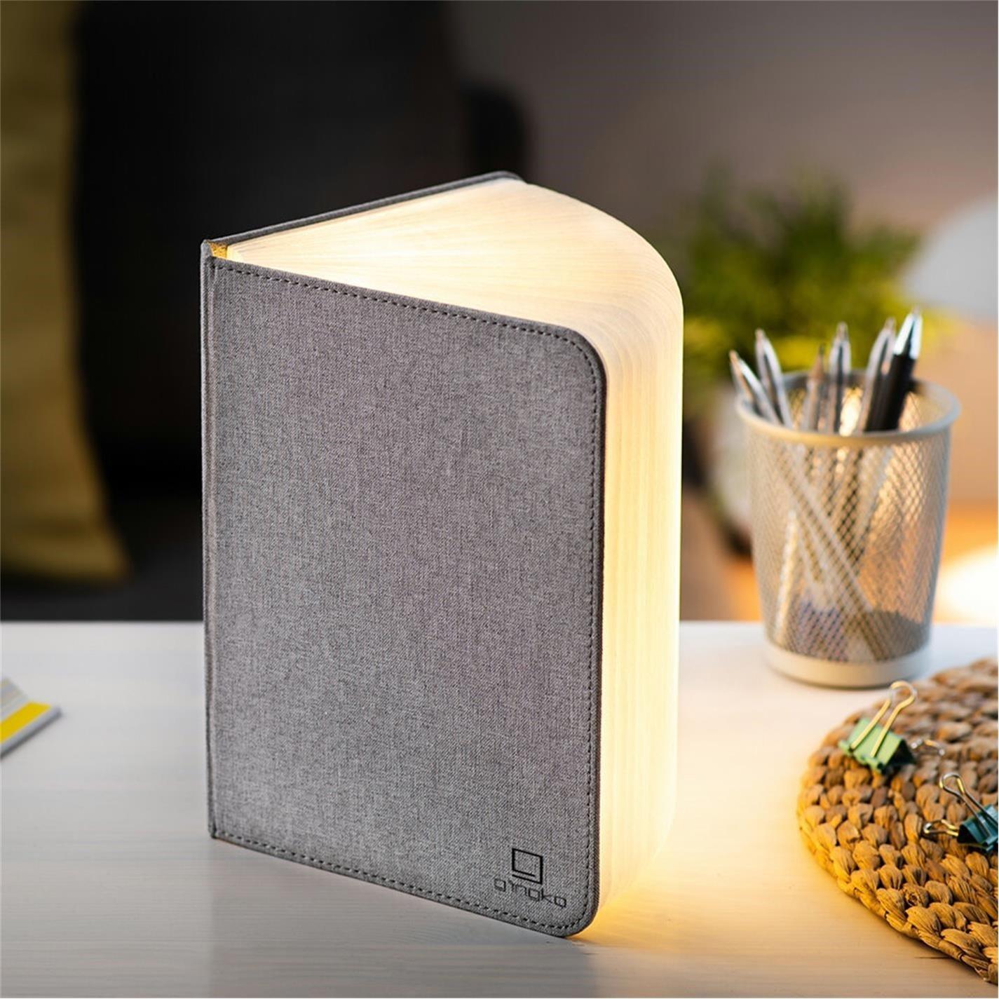 Urban Grey - Gingko - Linen Large Smart Book Light - 3