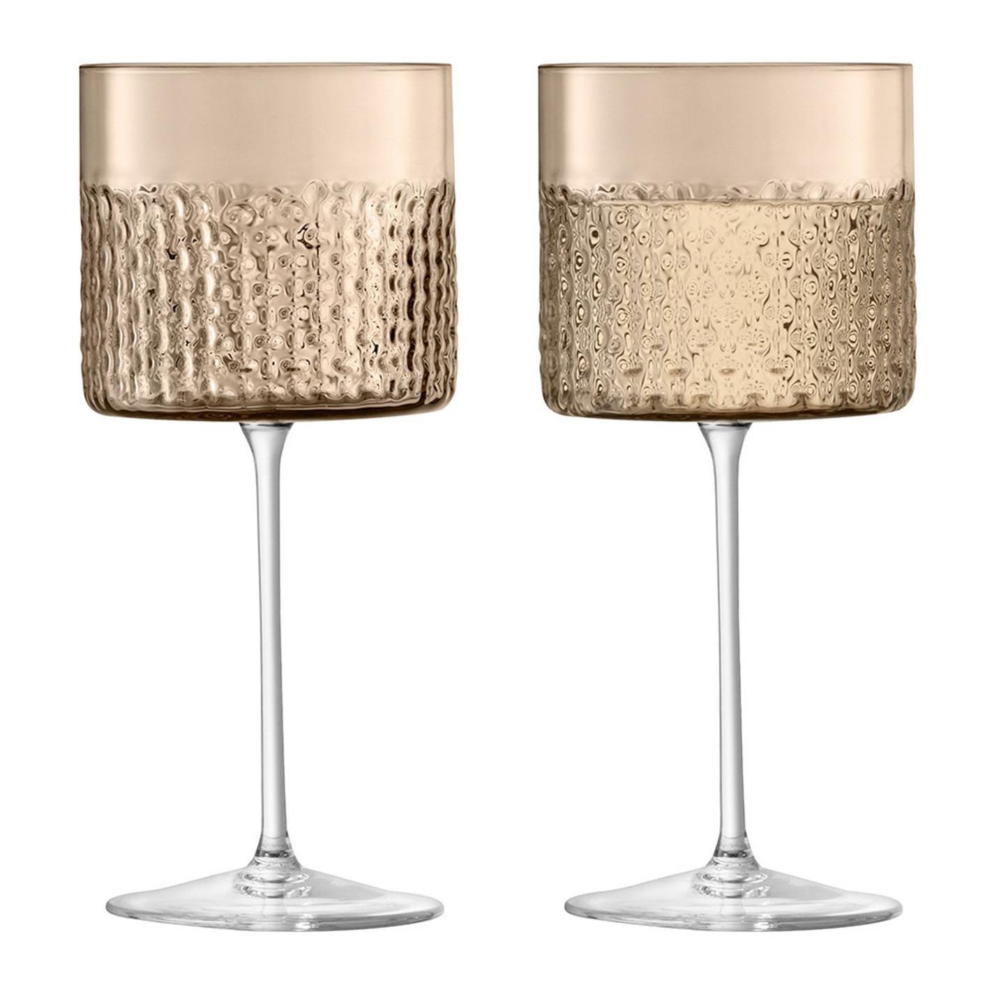 Wicker Wine Glass - Set of 2