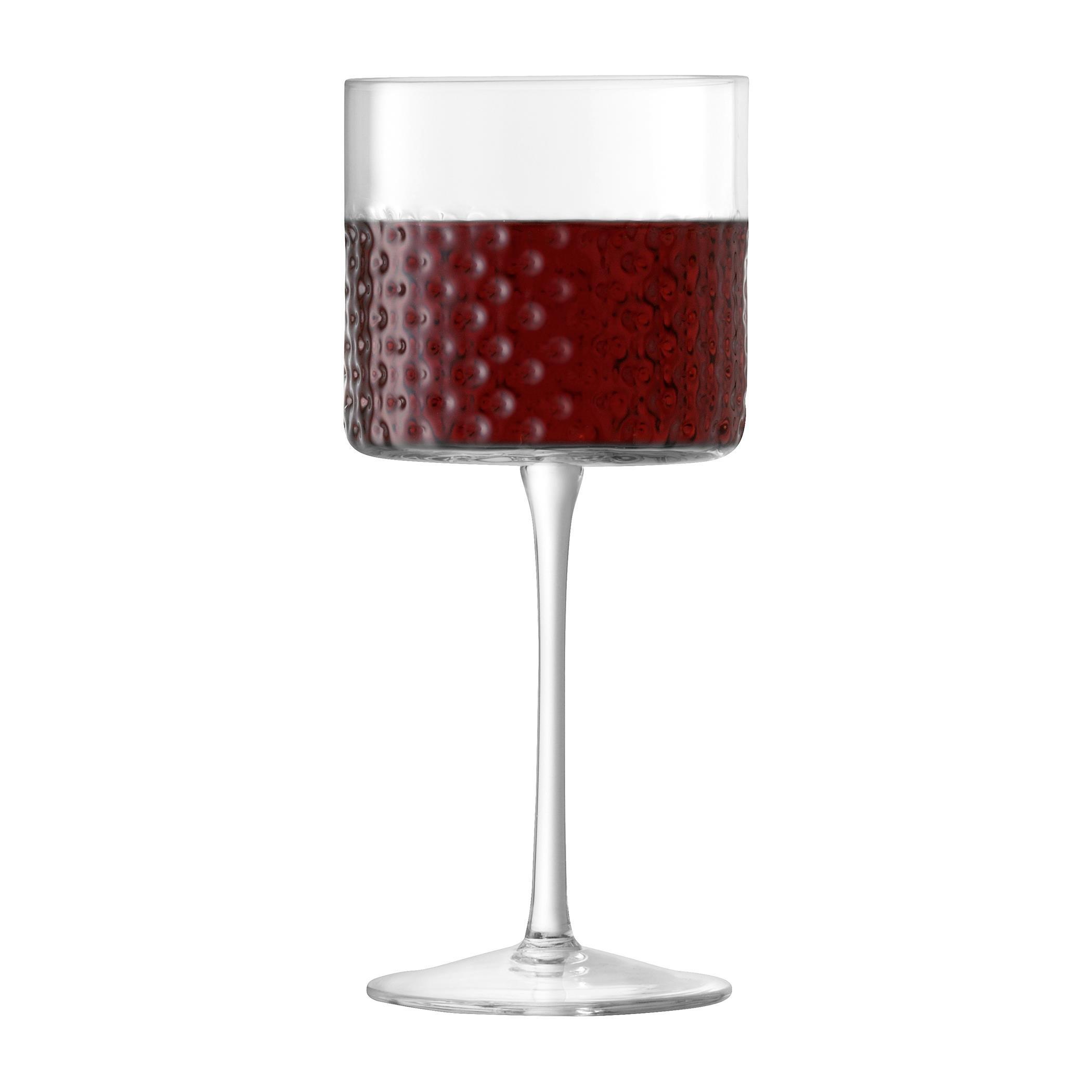 Clear - LSA - Wicker Wine Glass - Set of 2 - 5