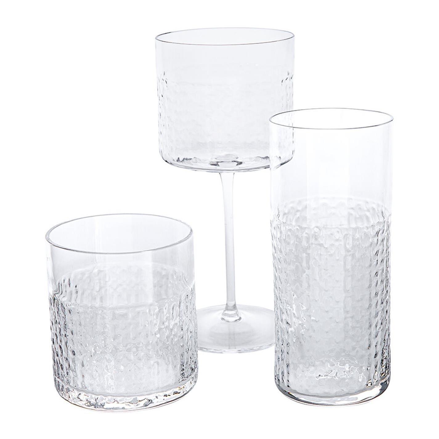Clear - LSA - Wicker Wine Glass - Set of 2 - 6