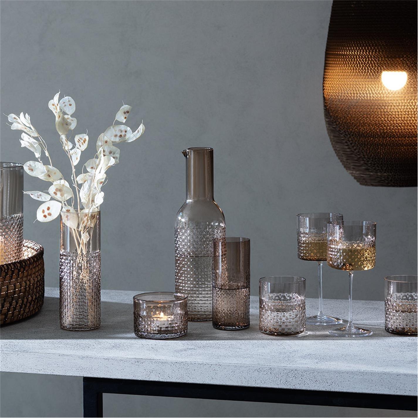 Taupe - LSA - Wicker Tumbler - Set of 2 - 2