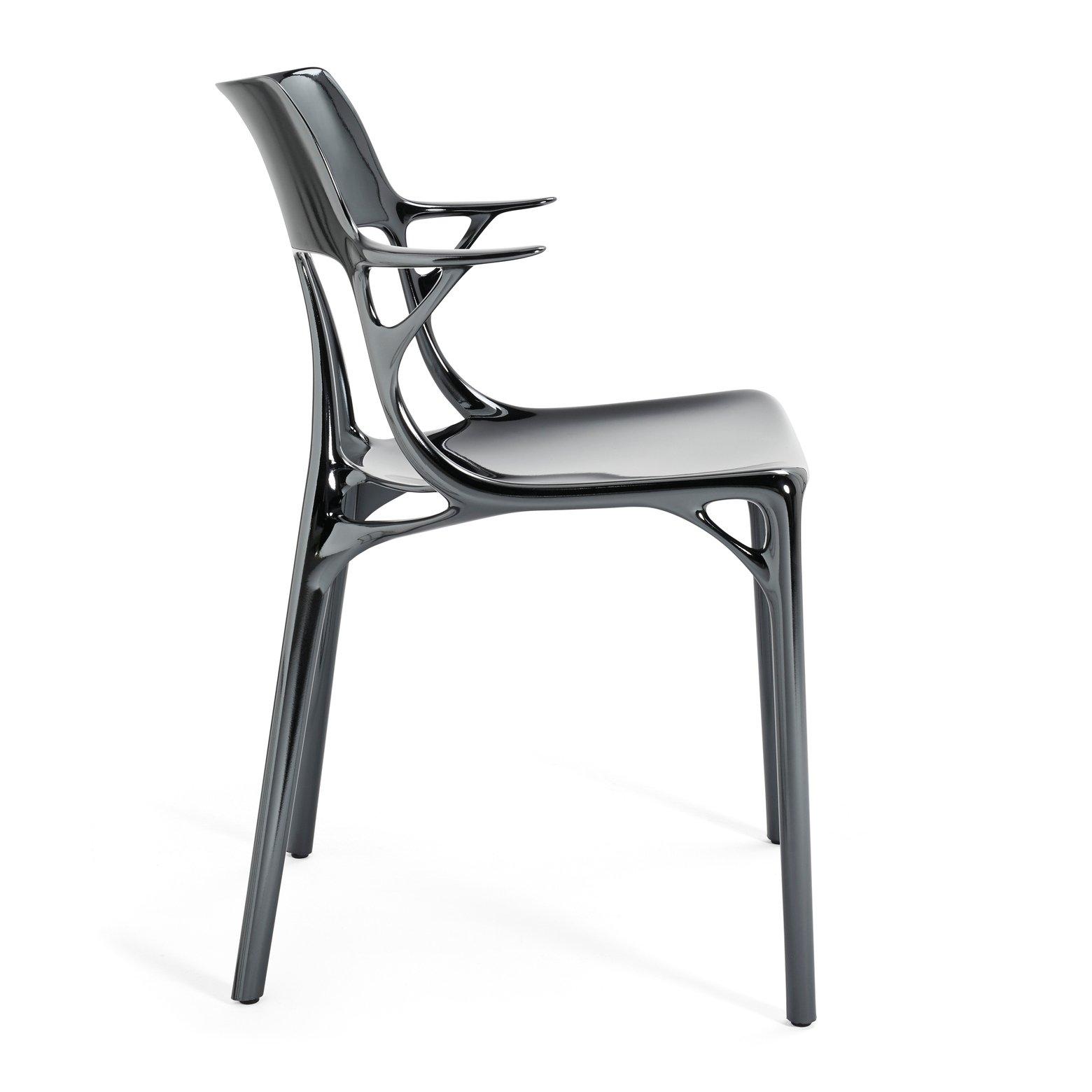 Titanium - Kartell - AI Chair - 3