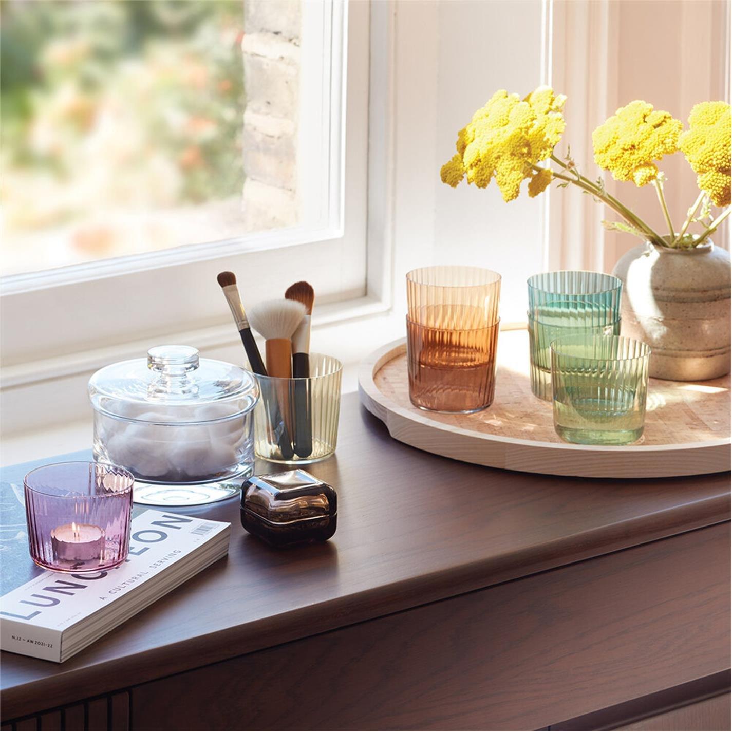 Blue1 - LSA - Assorted Gems Tumbler - Set of 4 - 2