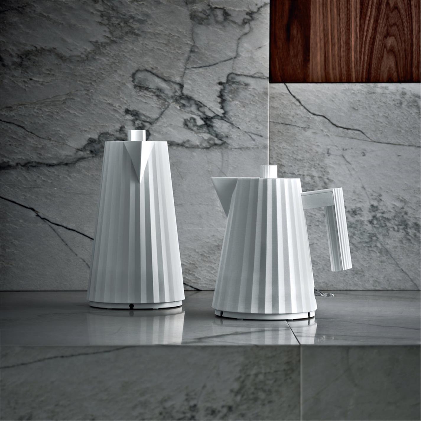 White - Alessi - Plisse Kettle - 2