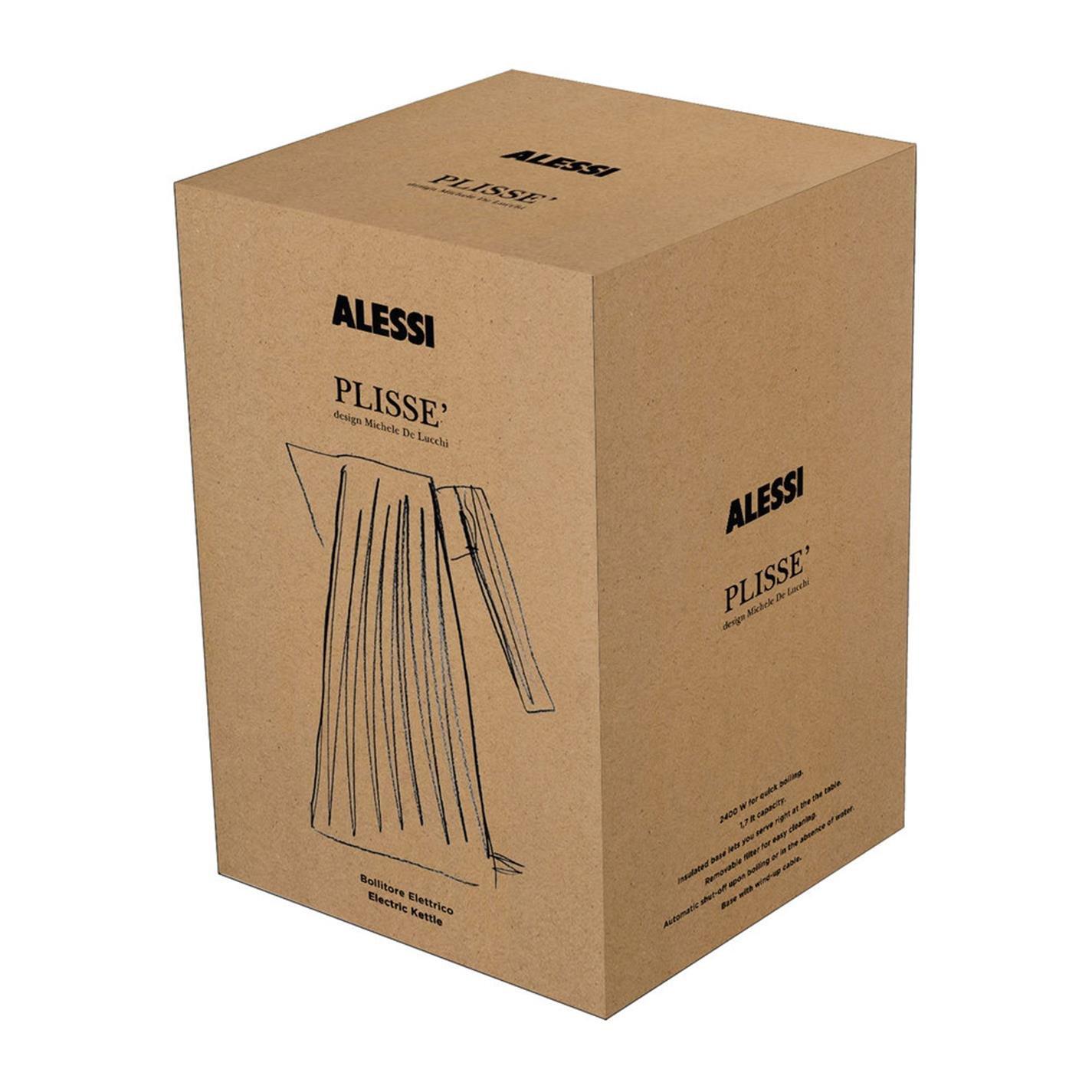 White - Alessi - Plisse Kettle - 3