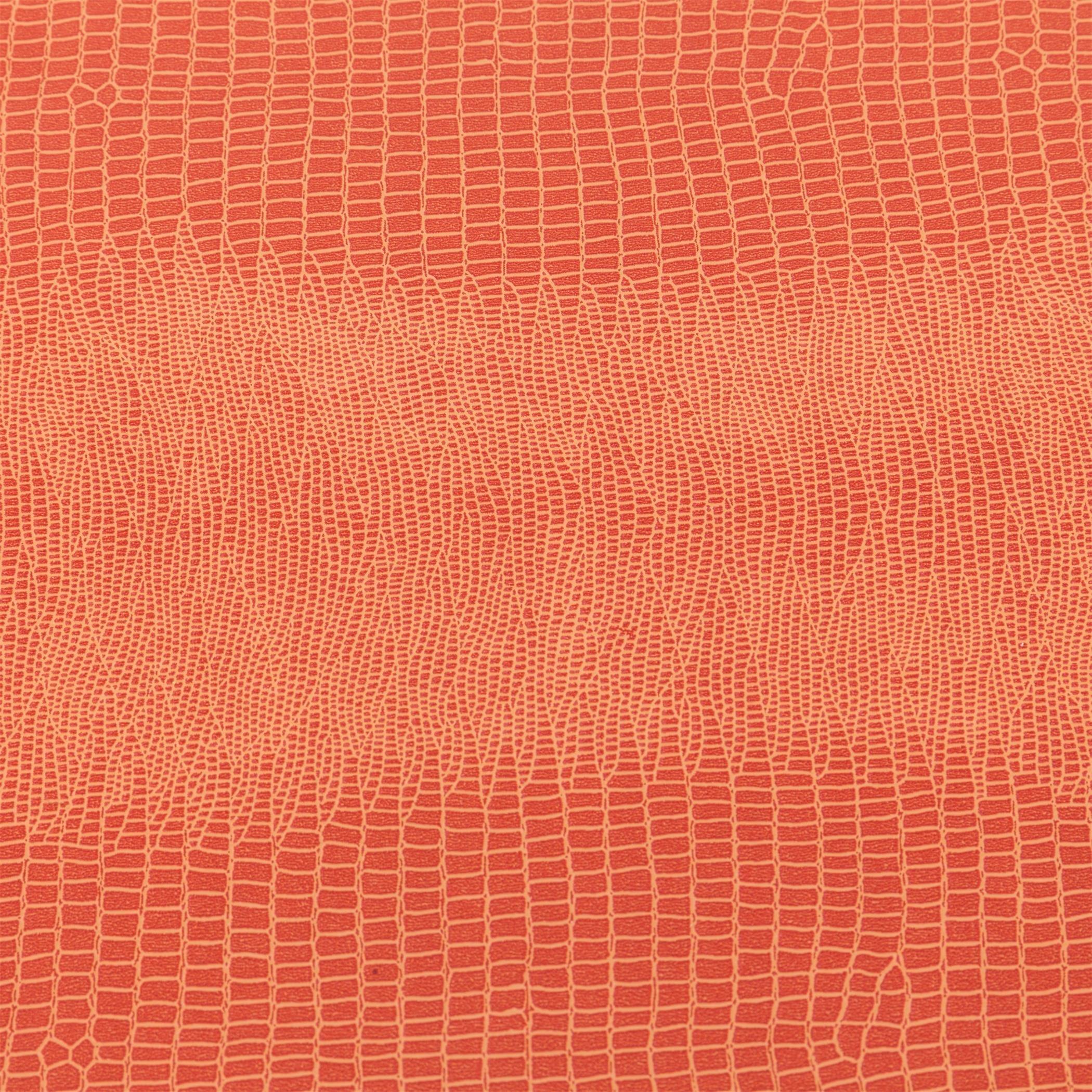 Orange - Addison Ross - AddisonRoss Croc Box with Metal Clasp - 20x28cm - 9