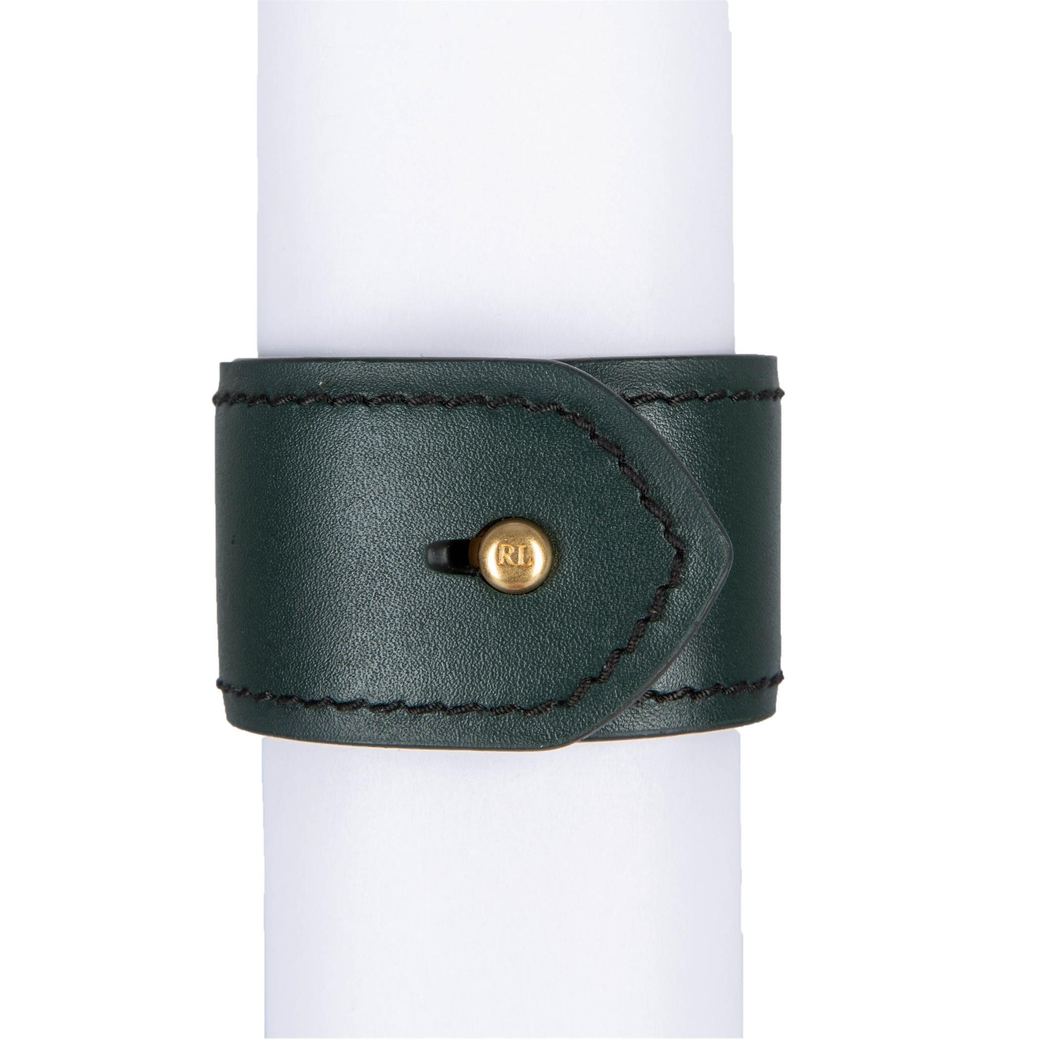 Green - Ralph Lauren Home - Wyatt Napkin Ring - Set of 4 - 3