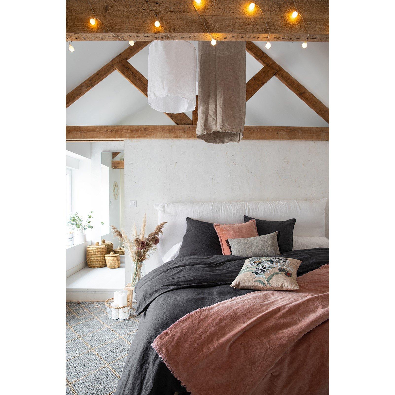 Pink - Vivaraise - Fara Throw Cover - 135x200cm - 2