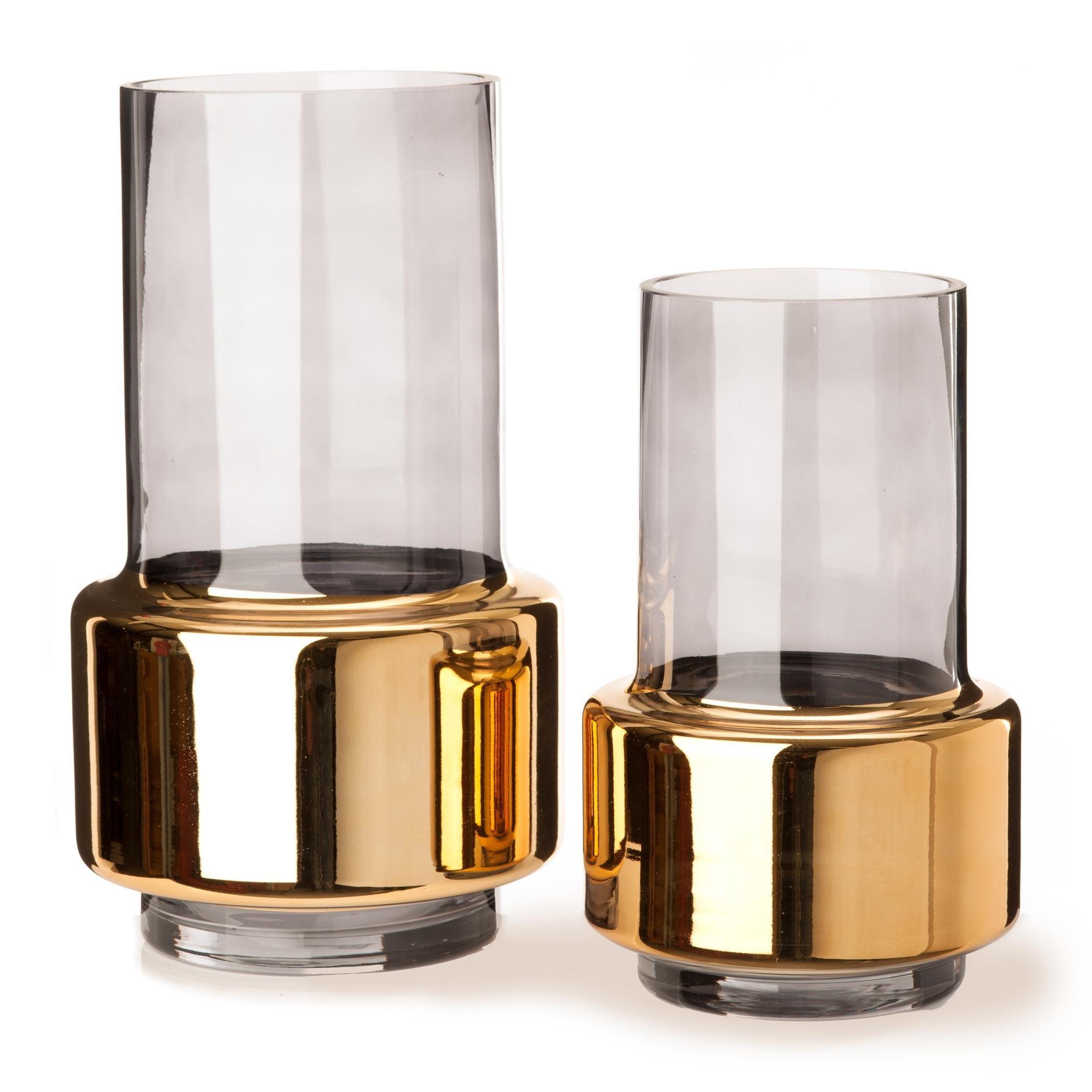 Gold - Pols Potten - PolsPotten Lobby Vase - Smoke Gold - 2
