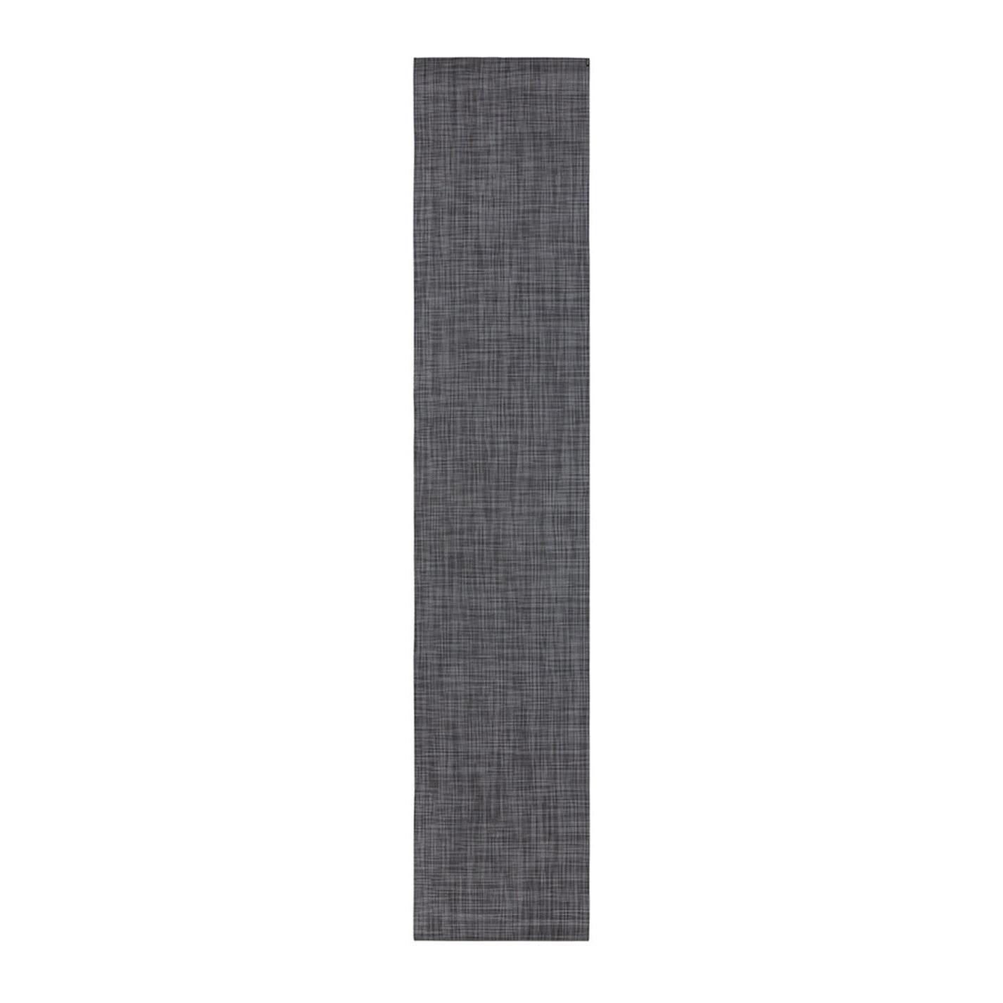 Grey - Chilewich - Mini Basketweave Woven Table Runner - 1
