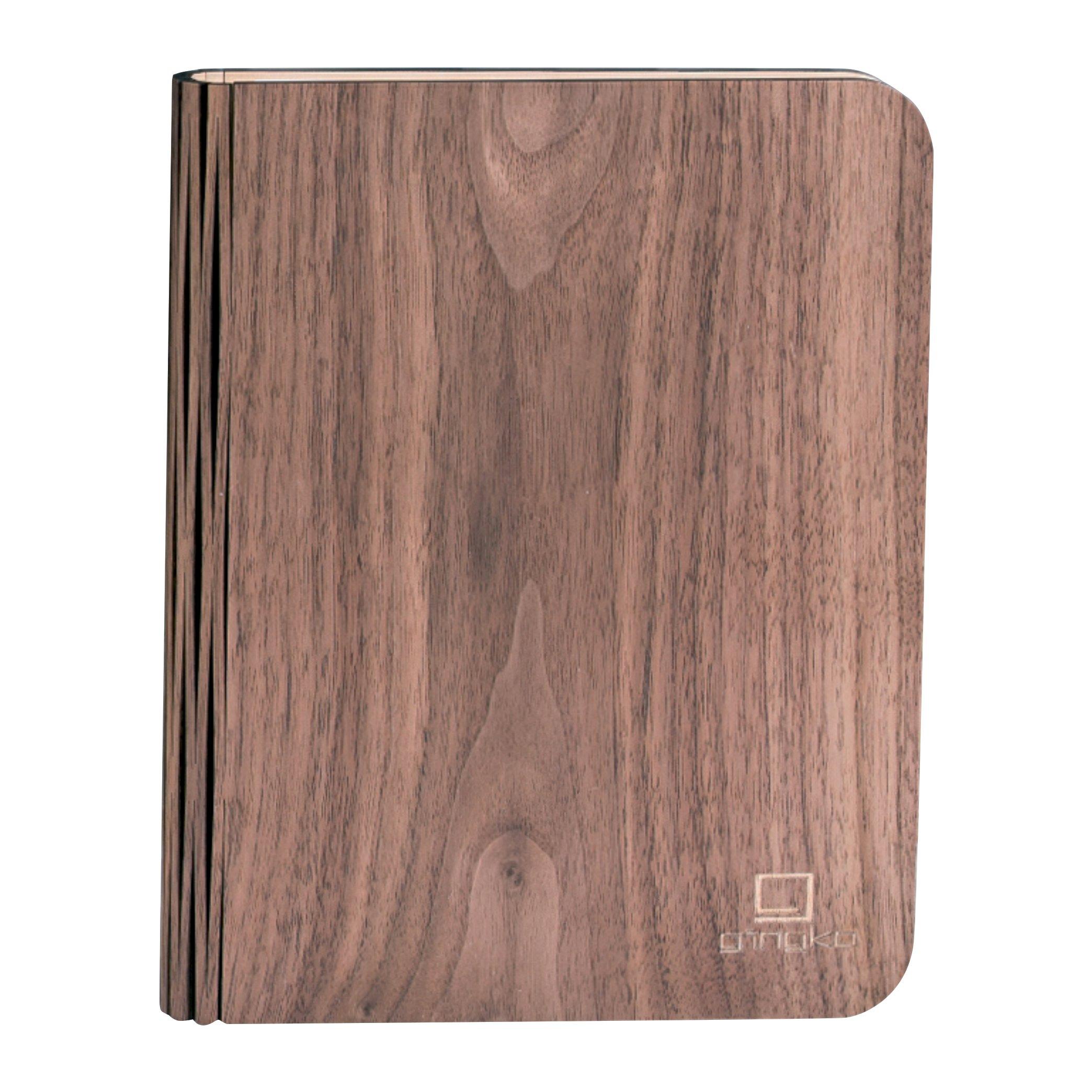 Brown - Gingko - Smart Book Light - Walnut - 2