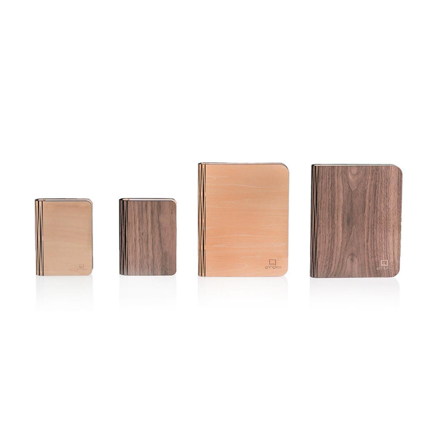 Brown - Gingko - Smart Book Light - Walnut - 10